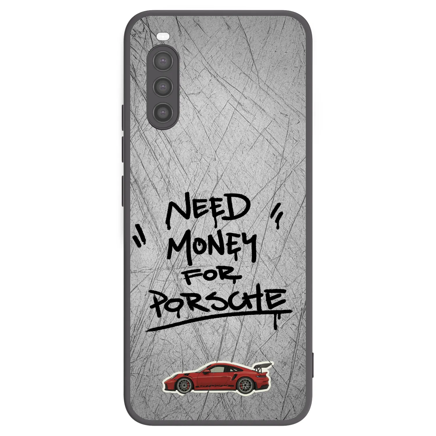 Picasee husă neagră din silicon pentru Sony Xperia 10 II - Grey Drift
