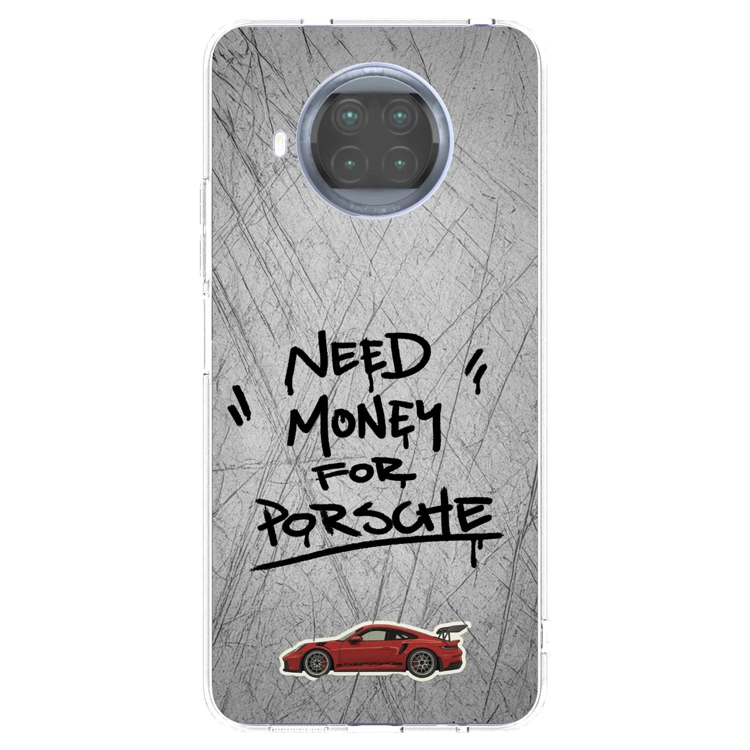 Picasee husă transparentă din silicon pentru Xiaomi Mi 10T Lite - Grey Drift