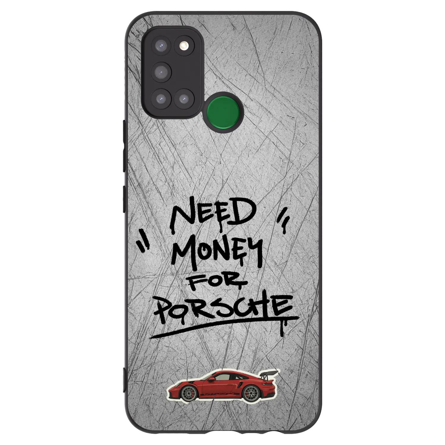 Picasee husă neagră din silicon pentru Realme 7i - Grey Drift