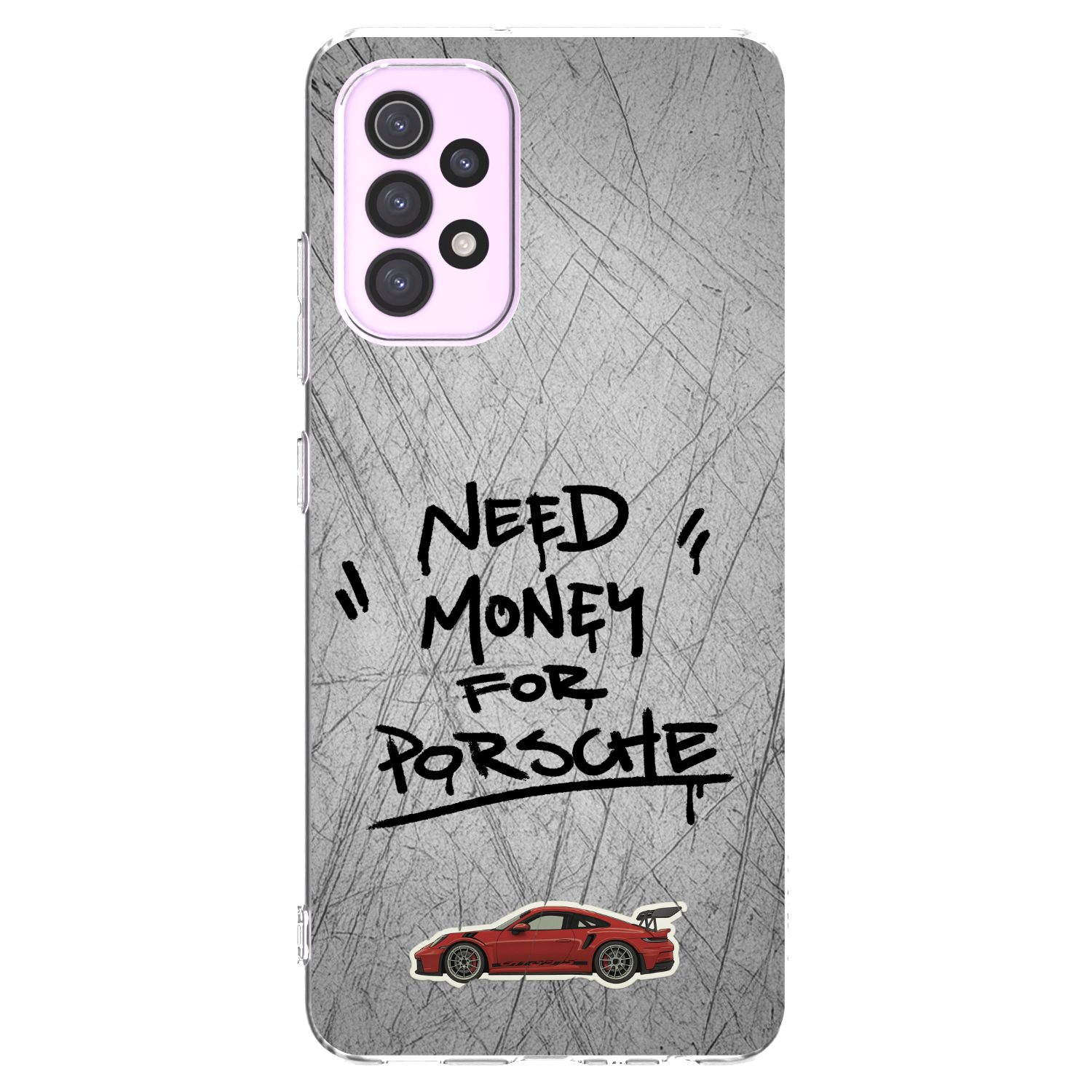 Picasee husă transparentă din silicon pentru Samsung Galaxy A32 5G A326B - Grey Drift