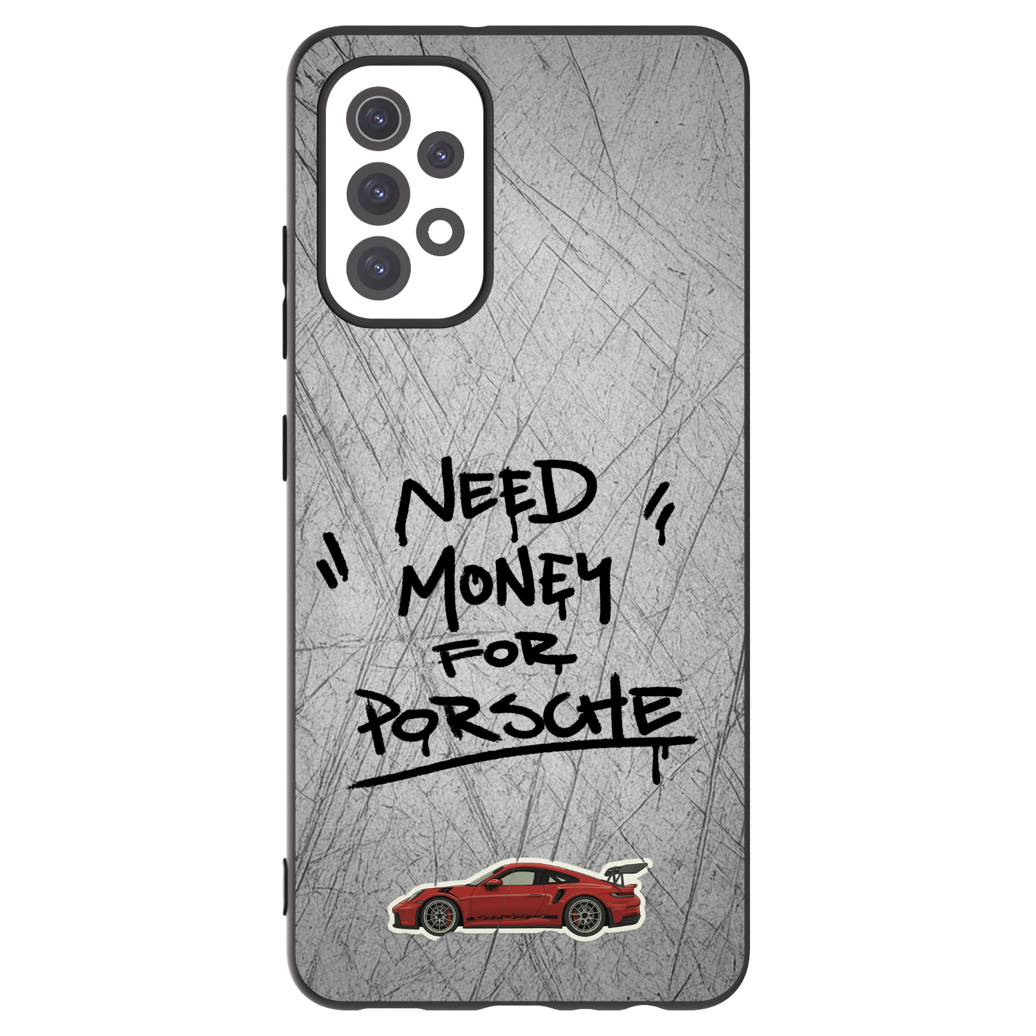 Picasee husă neagră din silicon pentru Samsung Galaxy A32 5G A326B - Grey Drift