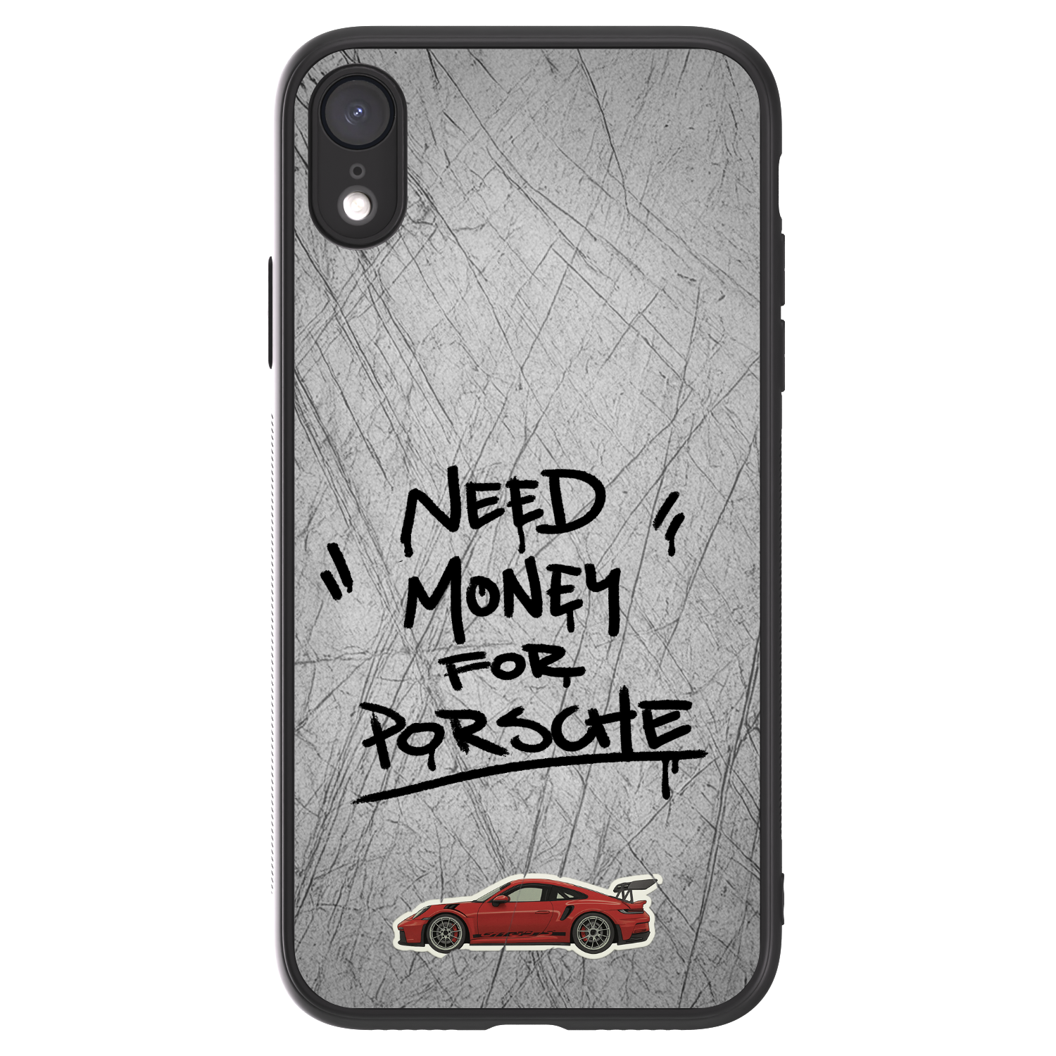 Picasee ULTIMATE CASE pentru Apple iPhone XR - Grey Drift