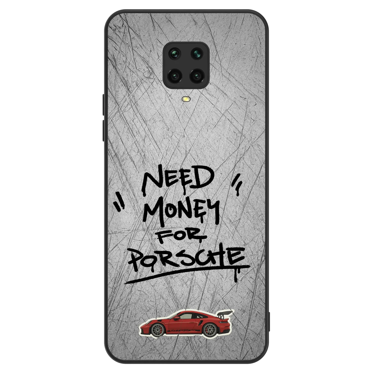 Picasee ULTIMATE CASE pentru Xiaomi Redmi Note 9 Pro - Grey Drift