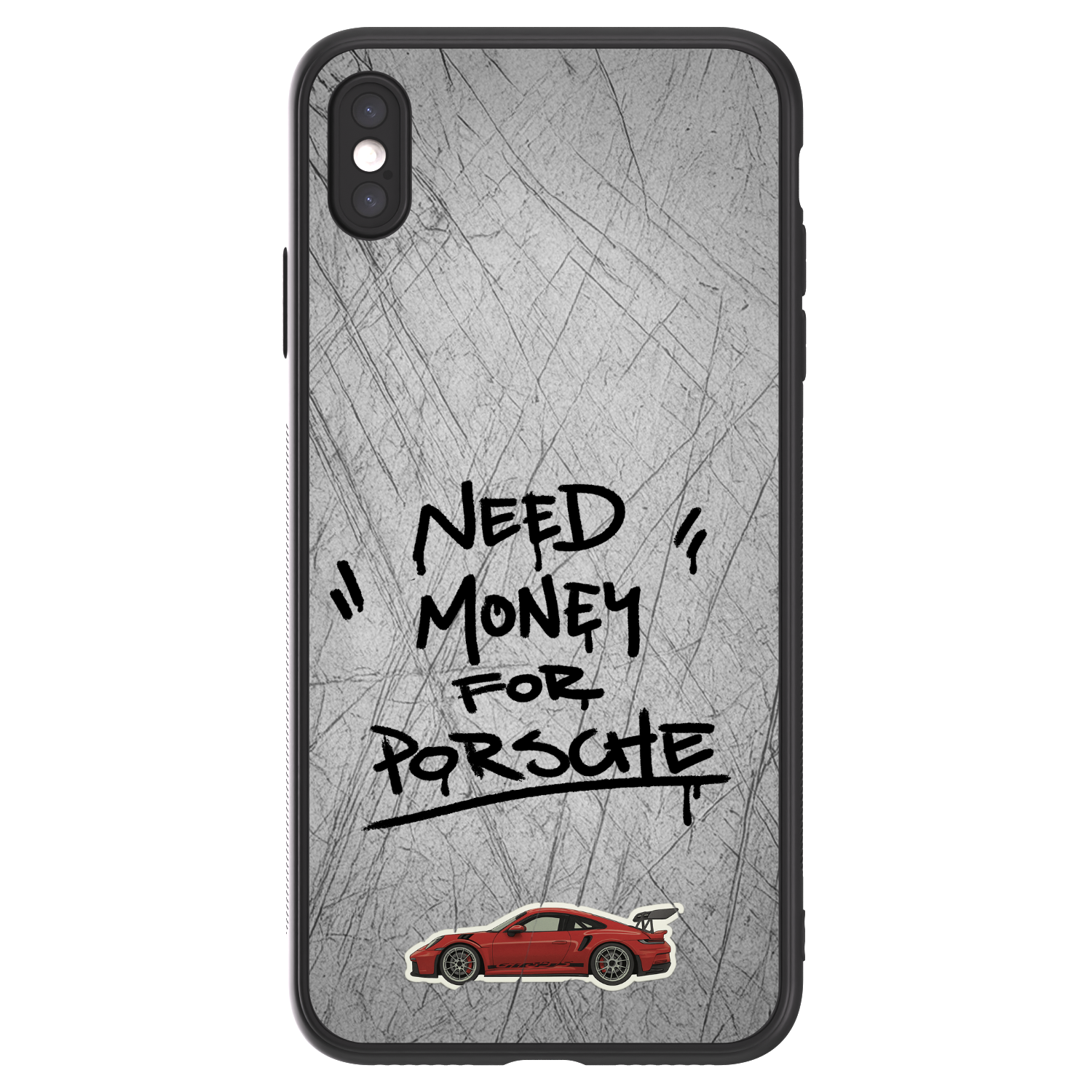 Picasee ULTIMATE CASE pentru Apple iPhone XS Max - Grey Drift