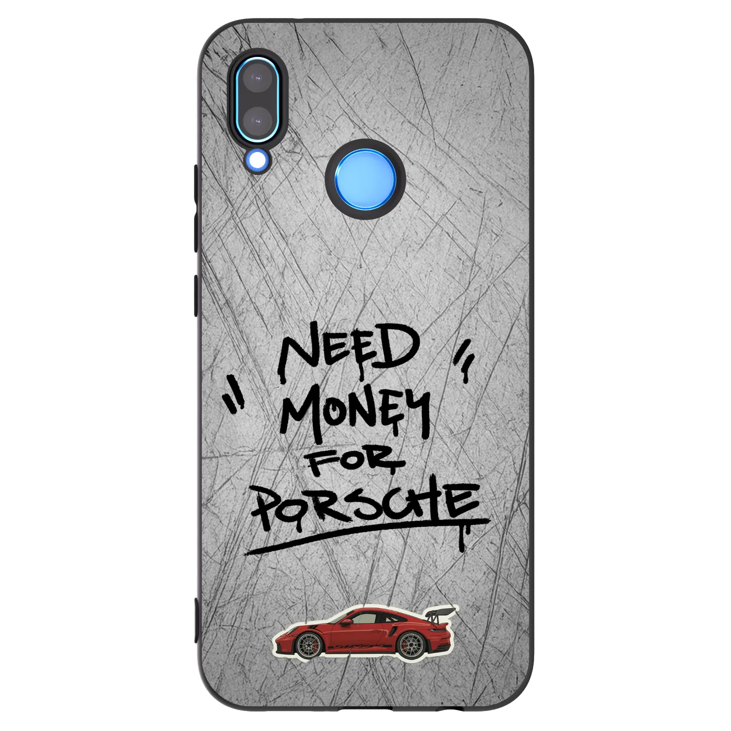 Picasee husă neagră din silicon pentru Huawei P20 Lite - Grey Drift
