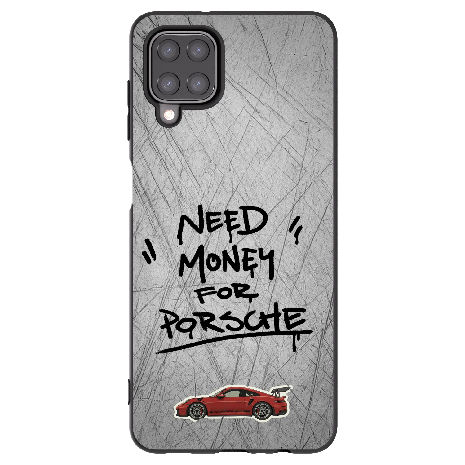 Picasee husă neagră din silicon pentru Samsung Galaxy M12 M127F - Grey Drift