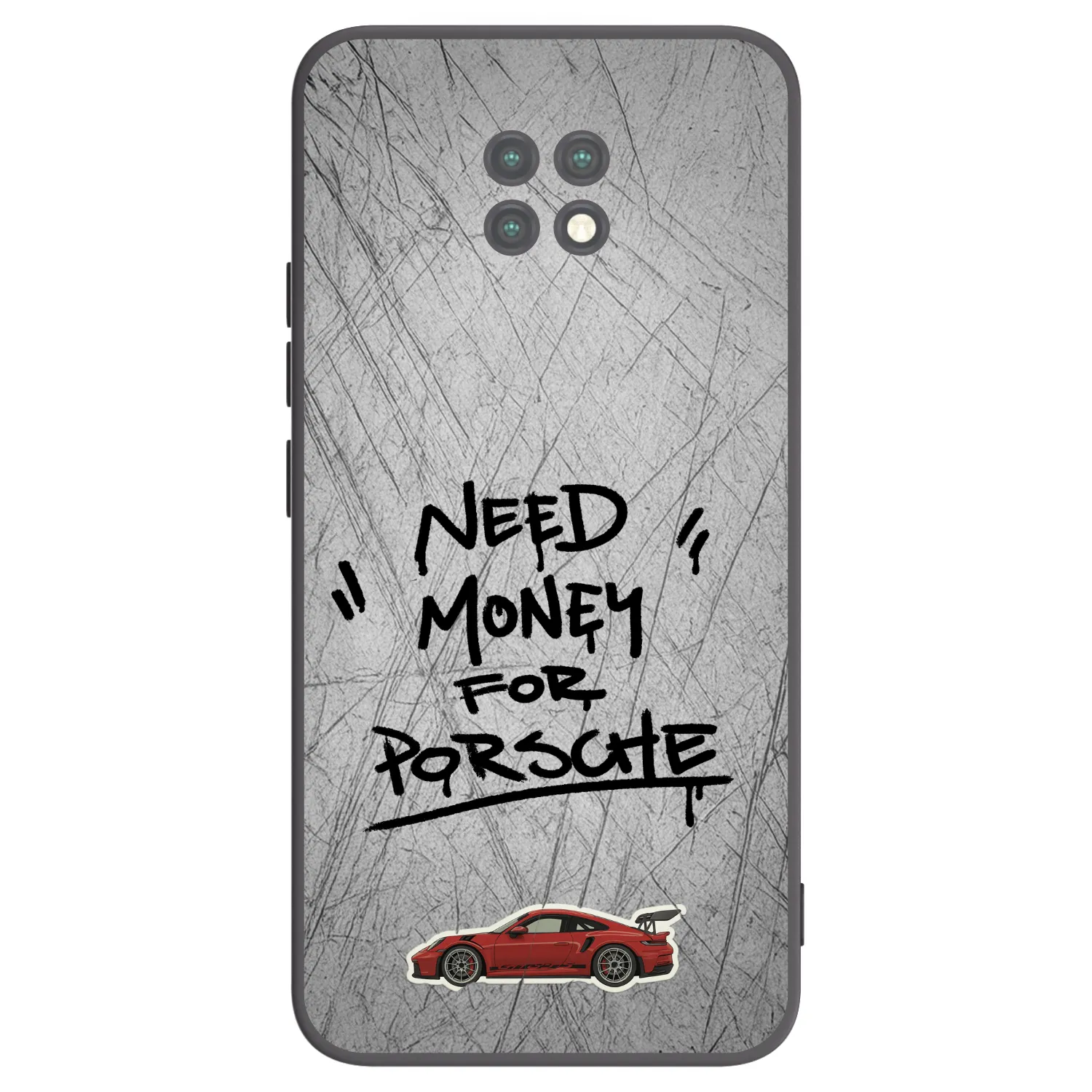 Picasee husă neagră din silicon pentru Xiaomi Redmi Note 9T - Grey Drift