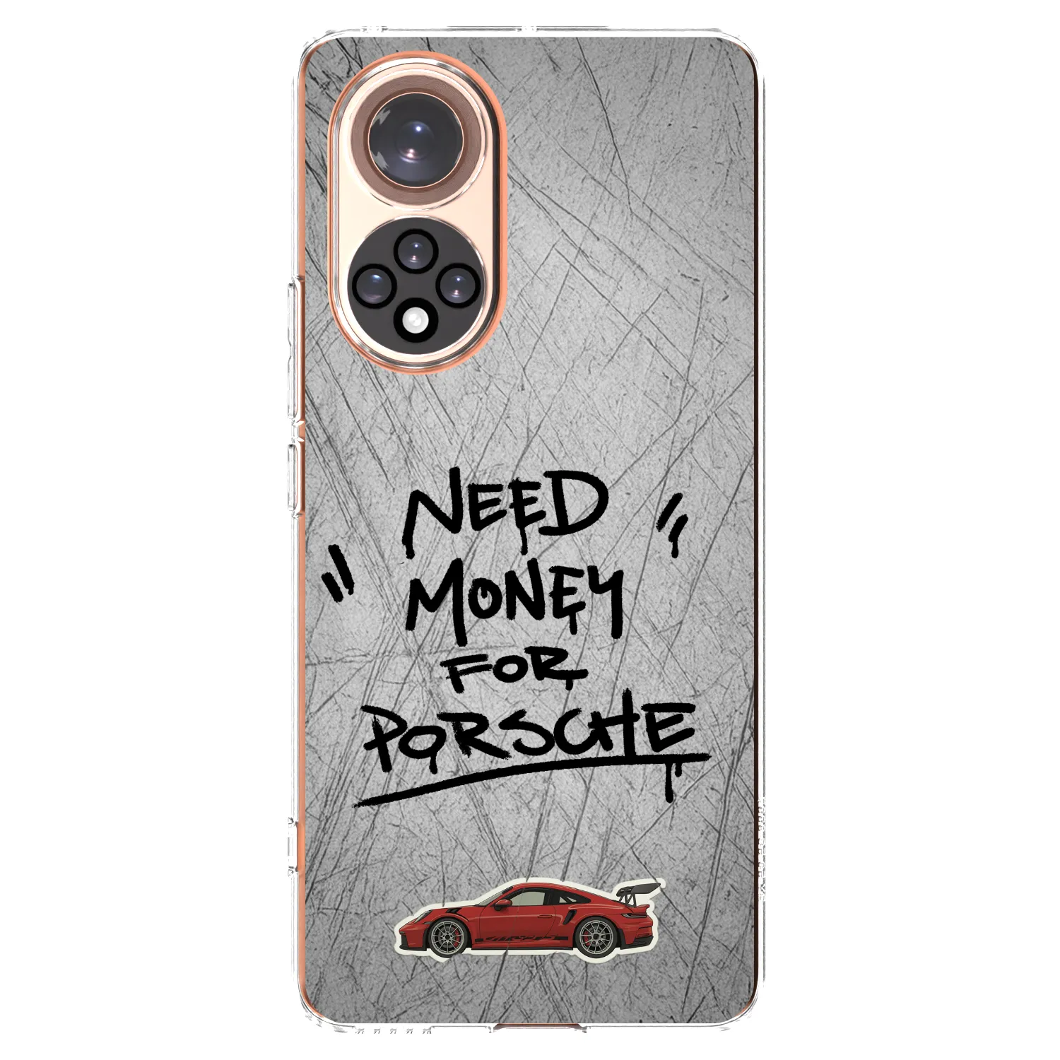 Picasee husă transparentă din silicon pentru Huawei Nova 9 - Grey Drift