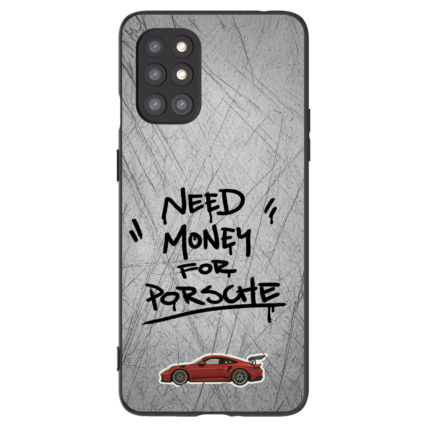 Picasee husă neagră din silicon pentru OnePlus 8T - Grey Drift