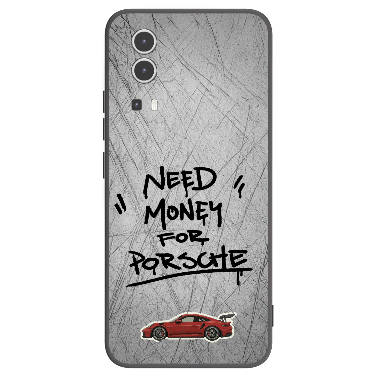 Picasee husă neagră din silicon pentru Vivo Y72 5G - Grey Drift