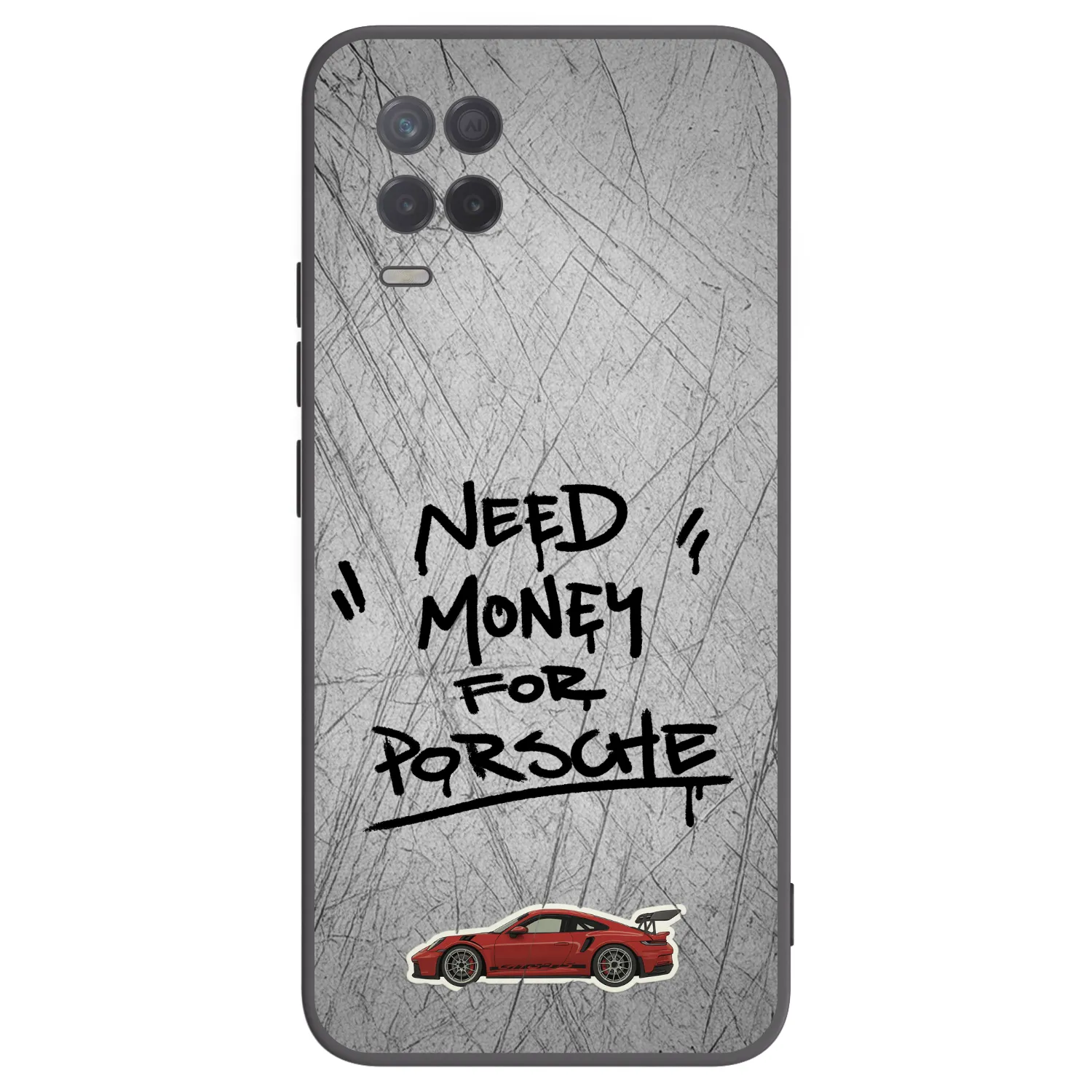 Picasee husă neagră din silicon pentru Realme 8 5G - Grey Drift