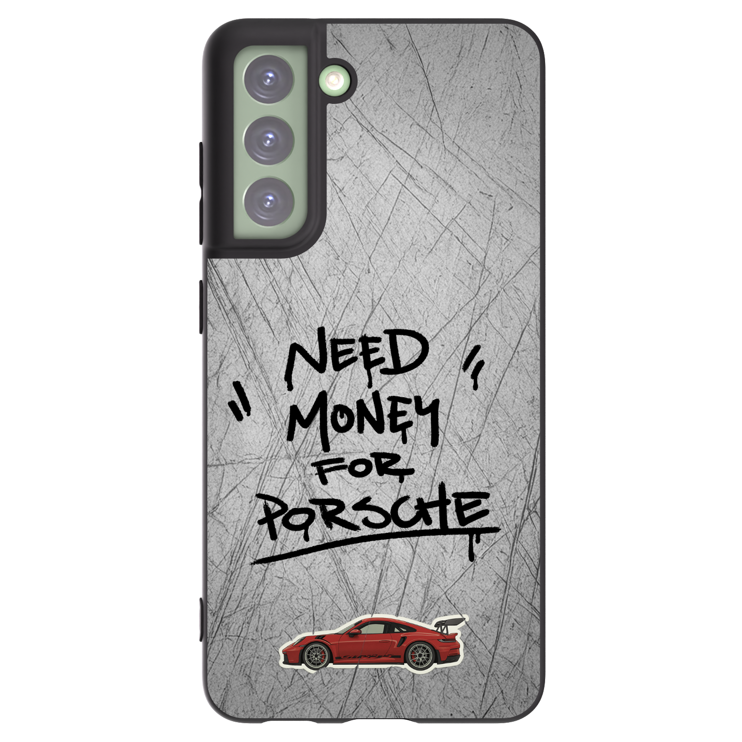 Picasee husă neagră din silicon pentru Samsung Galaxy S21 FE 5G - Grey Drift