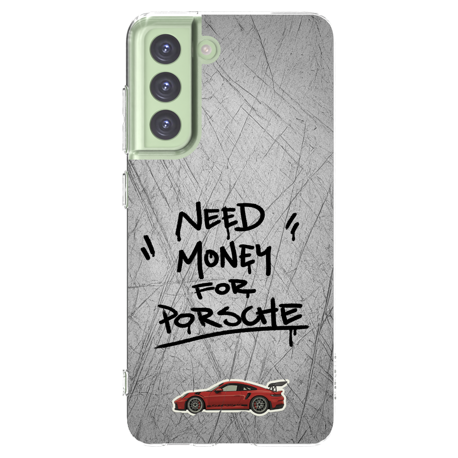 Picasee husă transparentă din silicon pentru Samsung Galaxy S21 FE 5G - Grey Drift