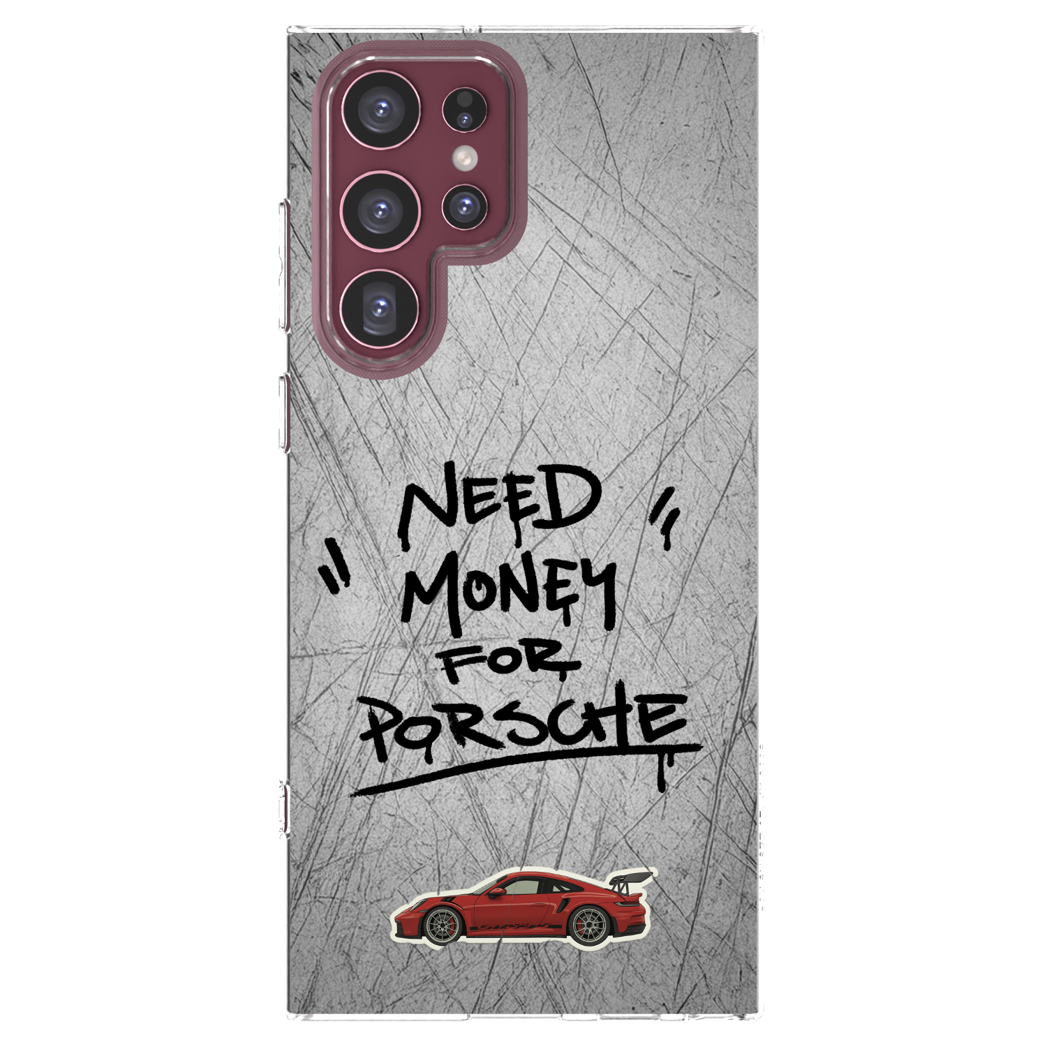 Picasee husă transparentă din silicon pentru Samsung Galaxy S22 Ultra 5G - Grey Drift