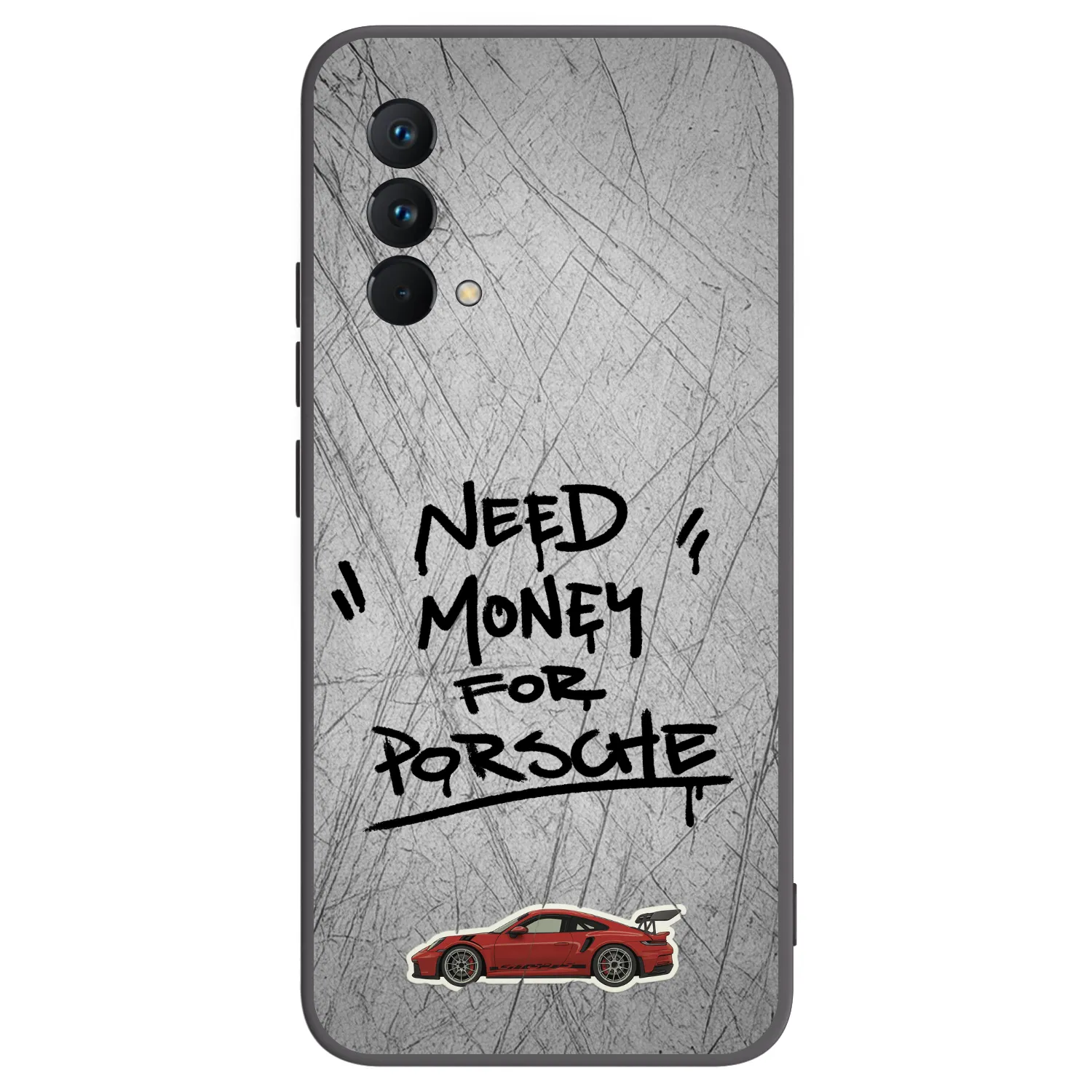 Picasee husă neagră din silicon pentru Realme GT Master Edition 5G - Grey Drift