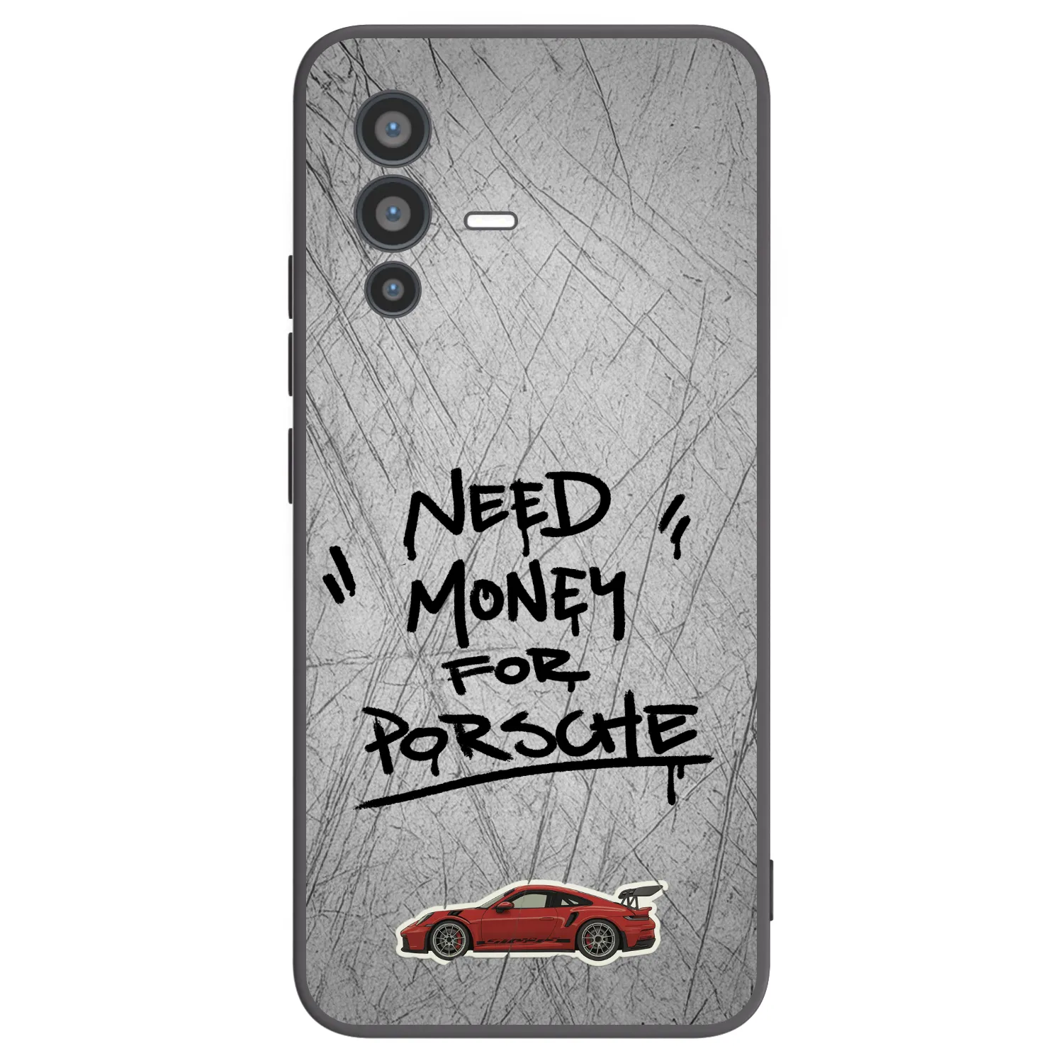 Picasee husă neagră din silicon pentru Vivo V23 5G - Grey Drift