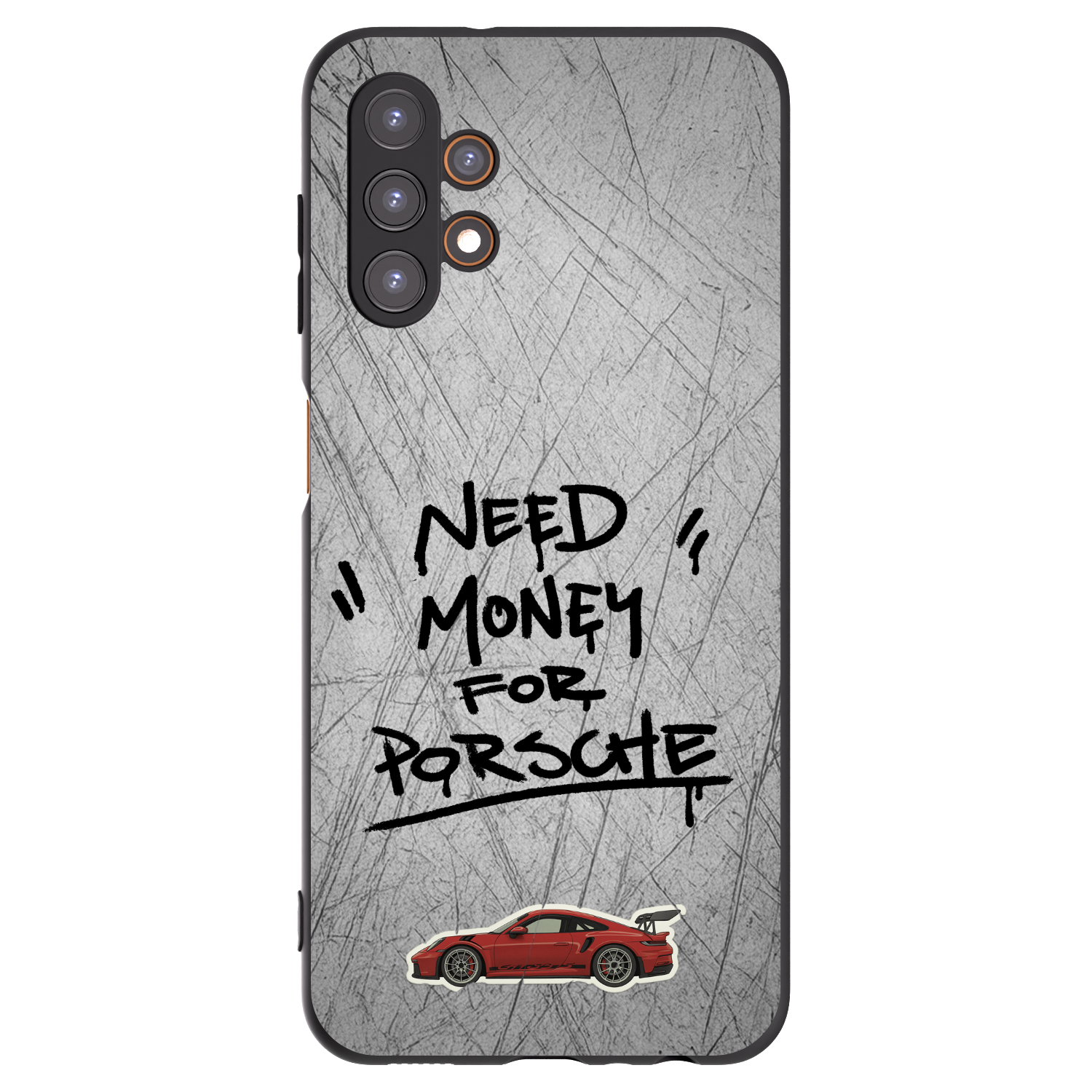 Picasee husă neagră din silicon pentru Samsung Galaxy A13 4G A135 - Grey Drift