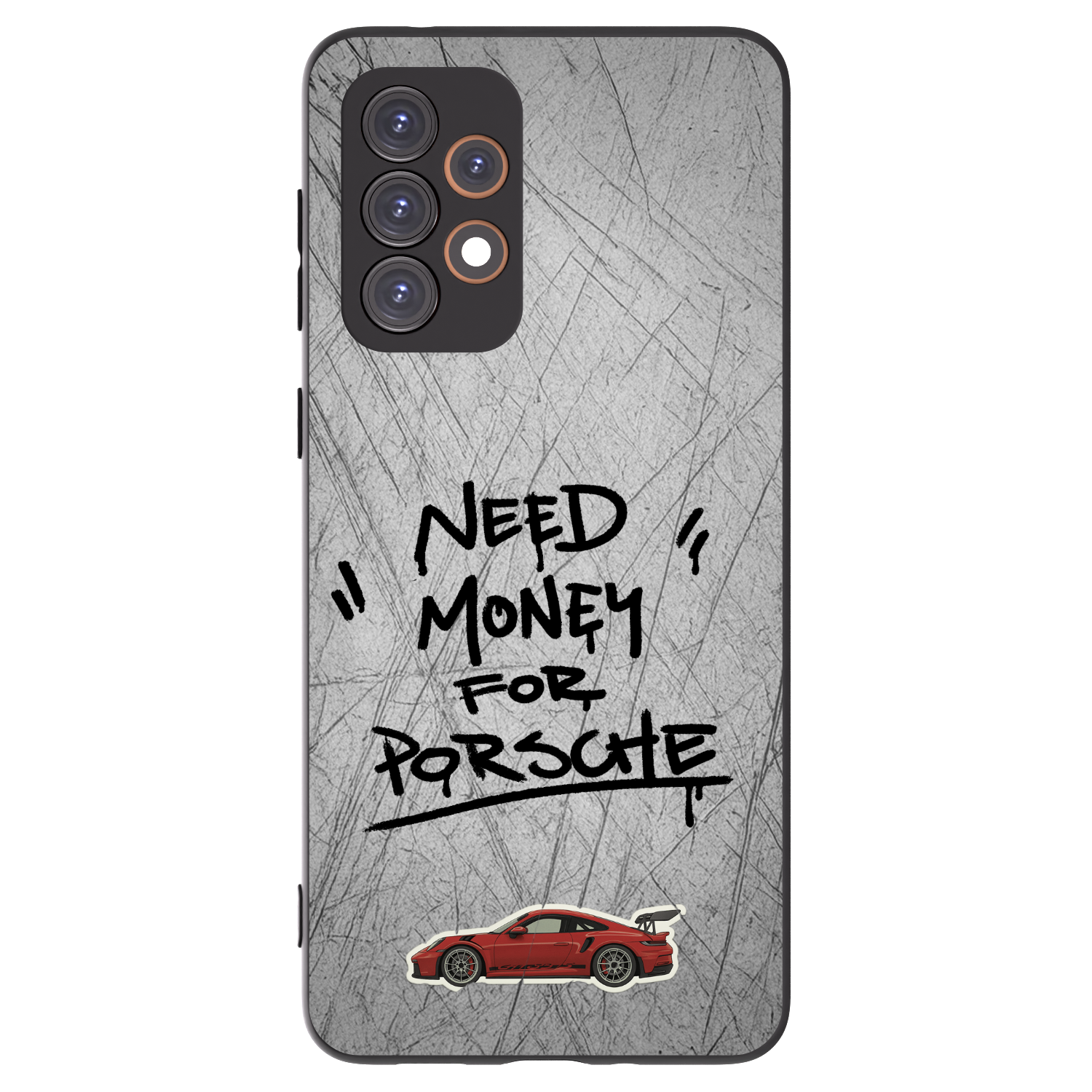 Picasee husă neagră din silicon pentru Samsung Galaxy A33 5G A336 - Grey Drift