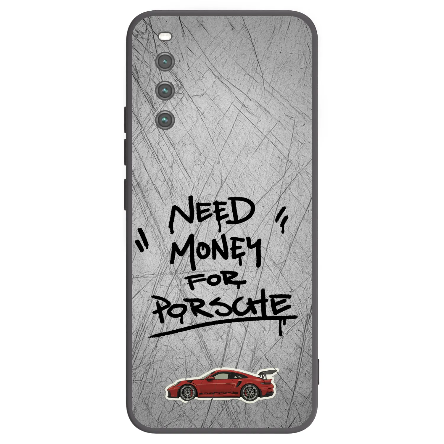 Picasee husă neagră din silicon pentru Sony Xperia 10 IV 5G - Grey Drift