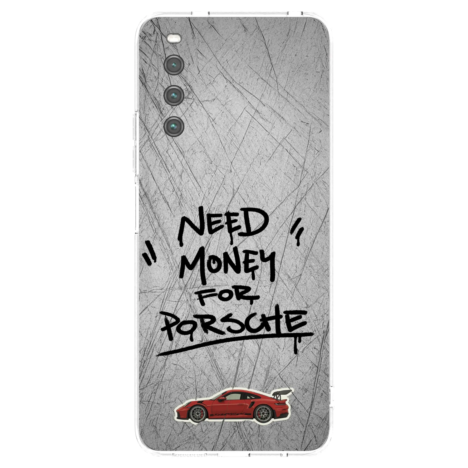 Picasee husă transparentă din silicon pentru Sony Xperia 10 IV 5G - Grey Drift