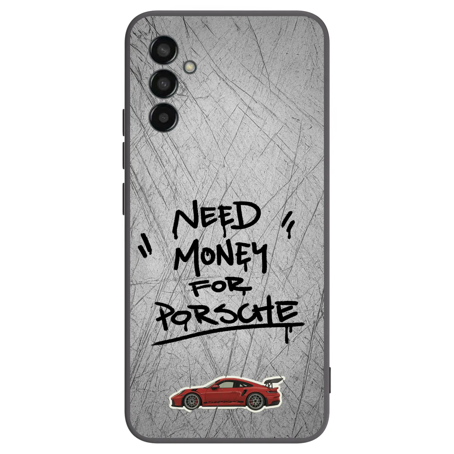 Picasee husă neagră din silicon pentru Samsung Galaxy M13 M135F - Grey Drift
