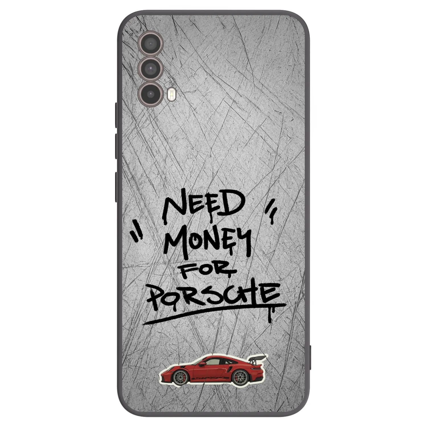 Picasee husă neagră din silicon pentru Motorola Moto E40 - Grey Drift