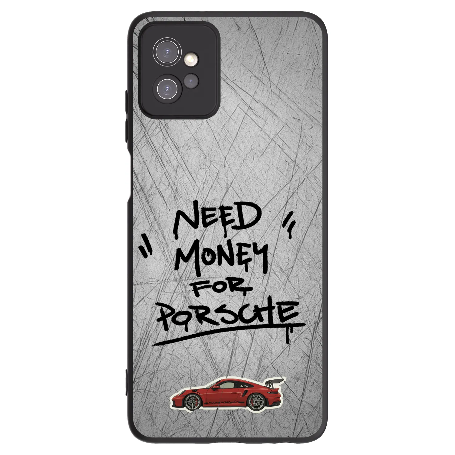 Picasee husă neagră din silicon pentru Motorola Moto G32 - Grey Drift