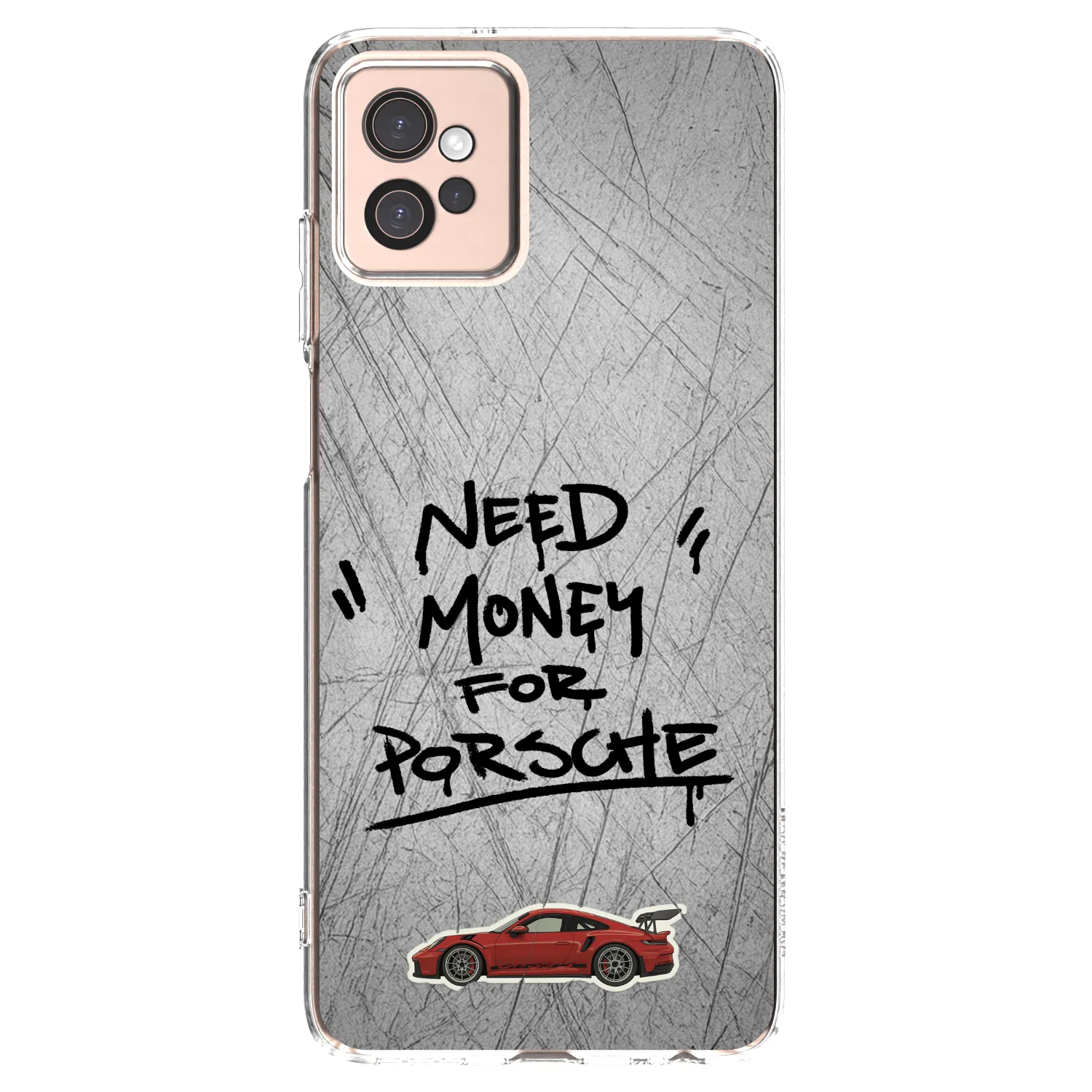 Picasee husă transparentă din silicon pentru Motorola Moto G32 - Grey Drift