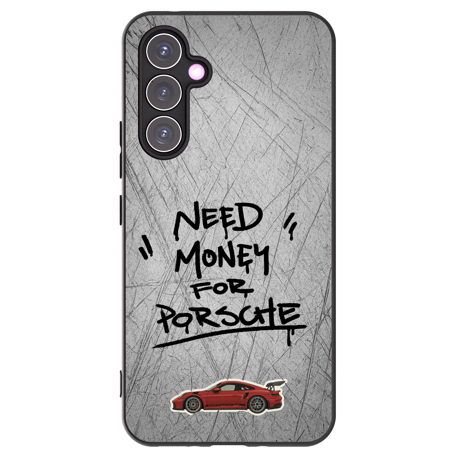 Picasee husă neagră din silicon pentru Samsung Galaxy A54 5G A546B - Grey Drift