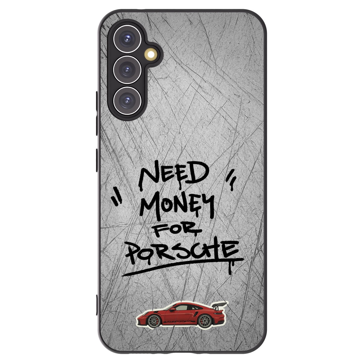 Picasee husă neagră din silicon pentru Samsung Galaxy A34 5G A346B - Grey Drift
