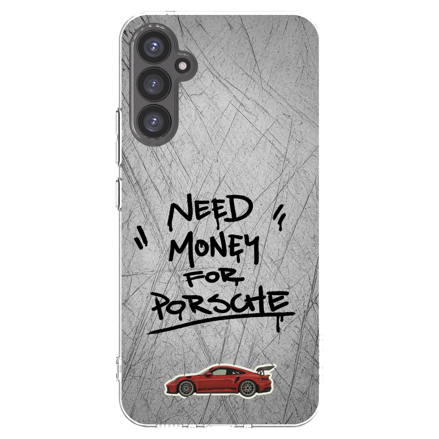 Picasee husă transparentă din silicon pentru Samsung Galaxy A34 5G A346B - Grey Drift