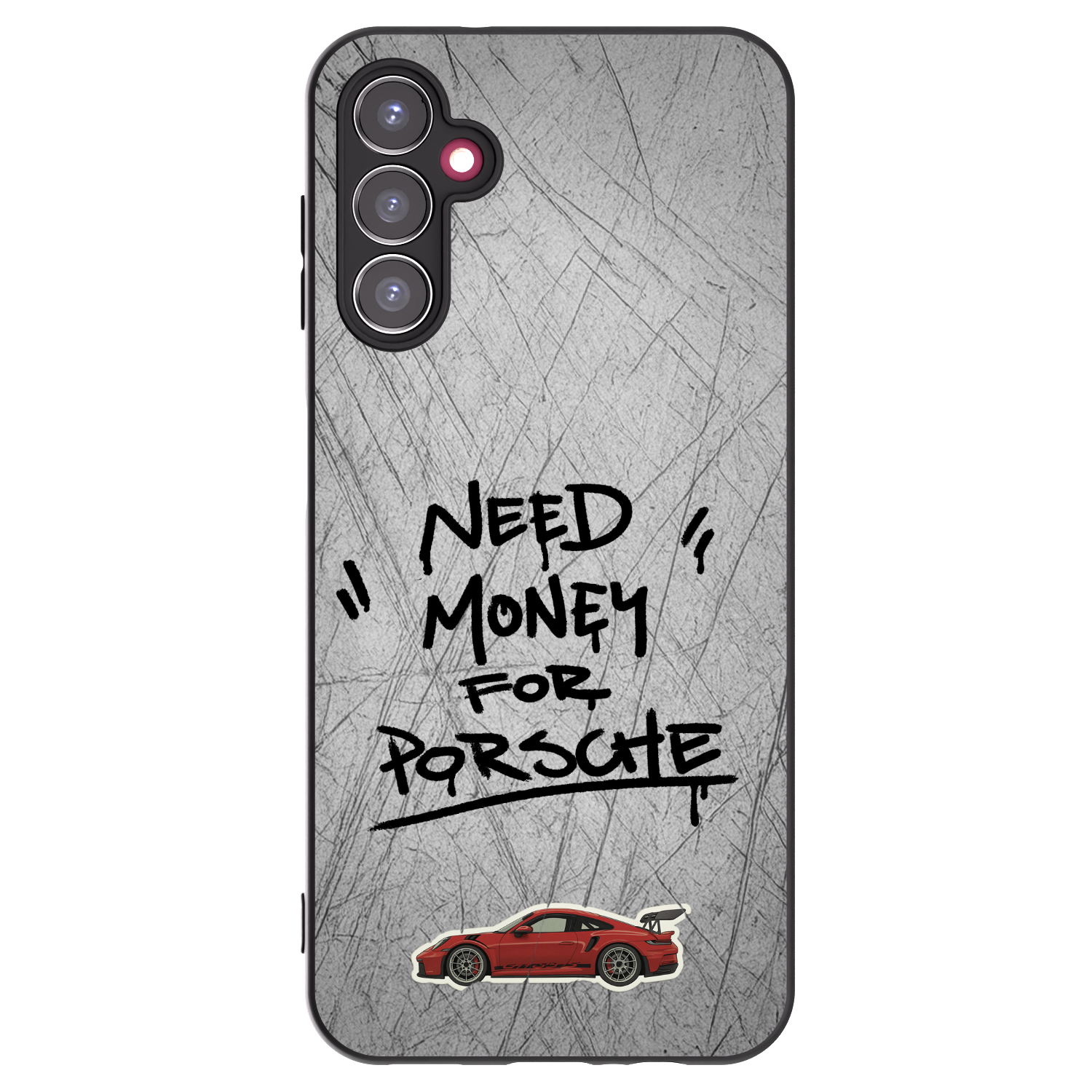 Picasee husă neagră din silicon pentru Samsung Galaxy A14 5G A146P - Grey Drift