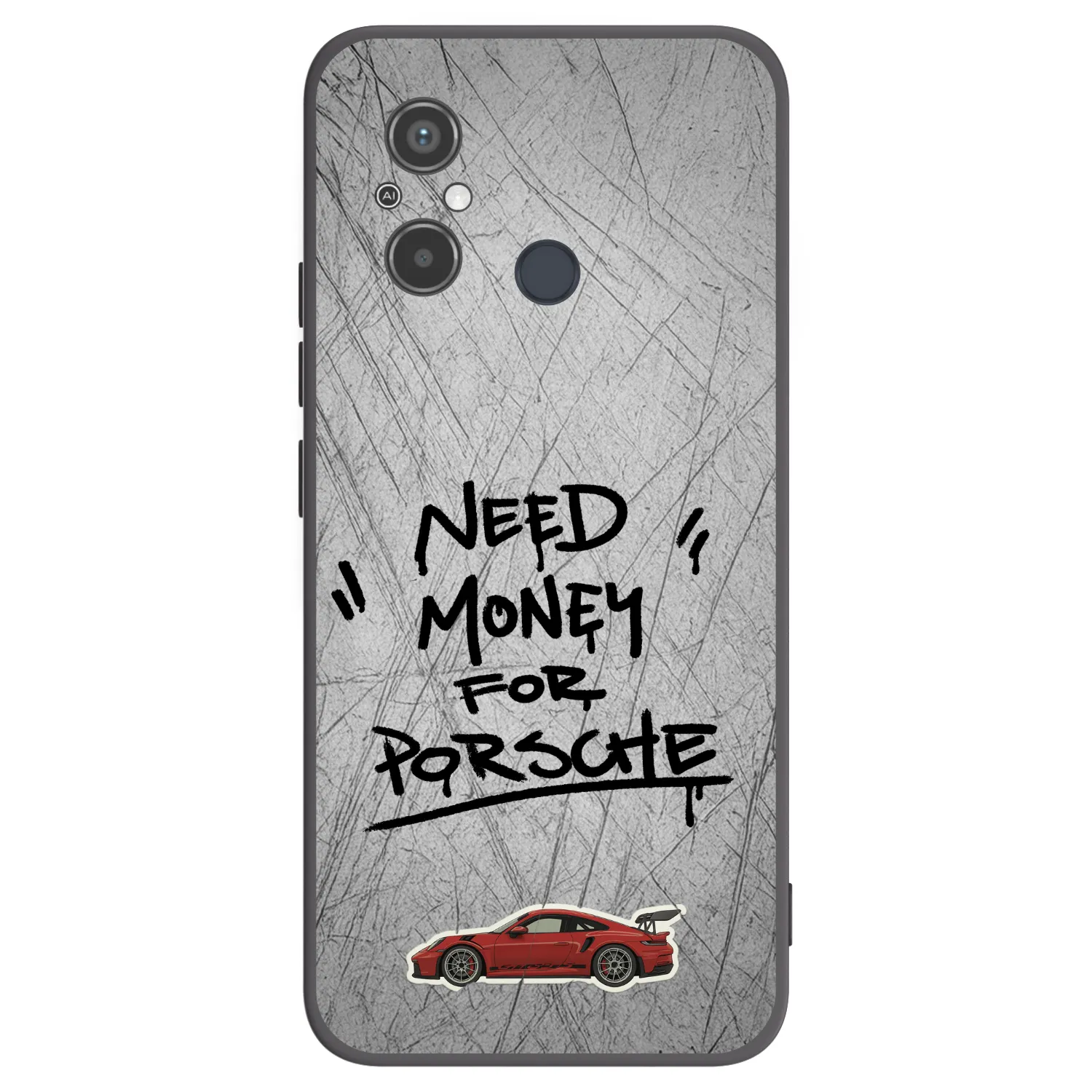 Picasee husă neagră din silicon pentru Xiaomi Redmi 12C - Grey Drift