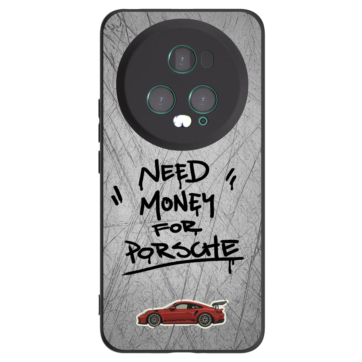 Picasee husă neagră din silicon pentru Honor Magic5 Pro - Grey Drift