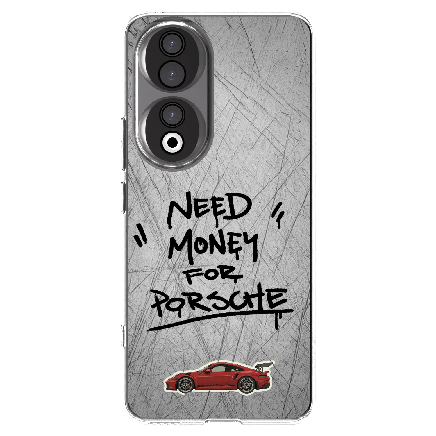 Picasee husă transparentă din silicon pentru Honor 90 5G - Grey Drift