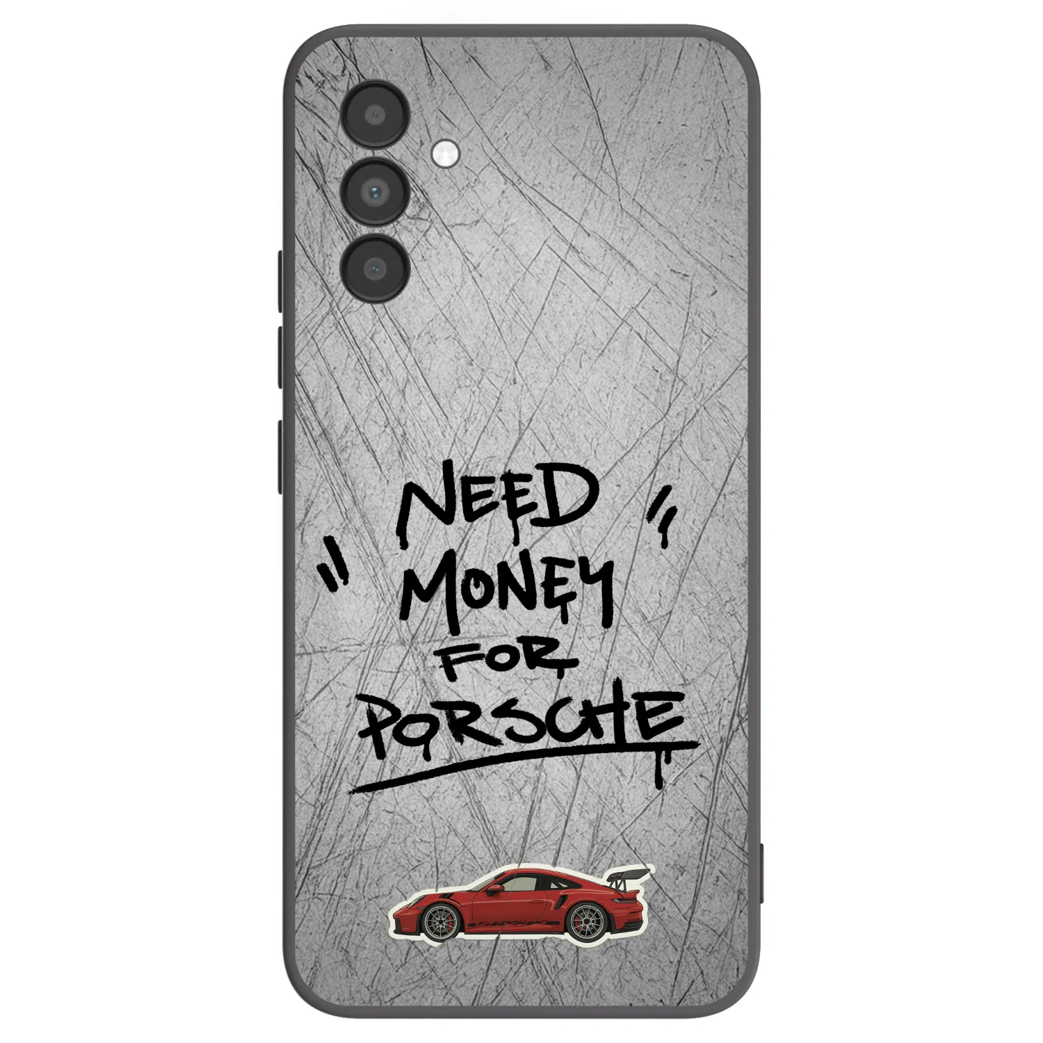 Picasee husă neagră din silicon pentru Samsung Galaxy A04s A047F - Grey Drift