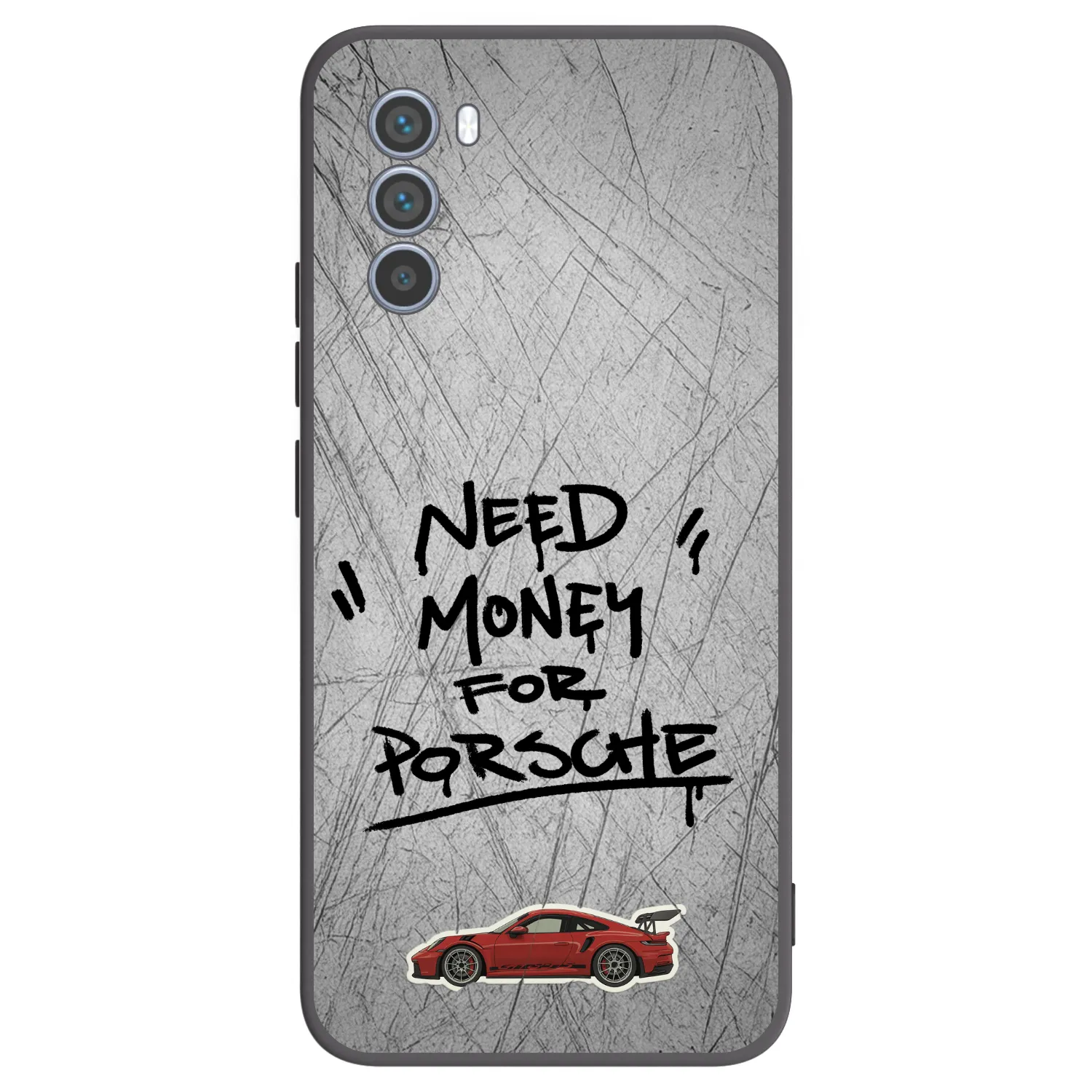 Picasee husă neagră din silicon pentru Motorola Moto G62 - Grey Drift