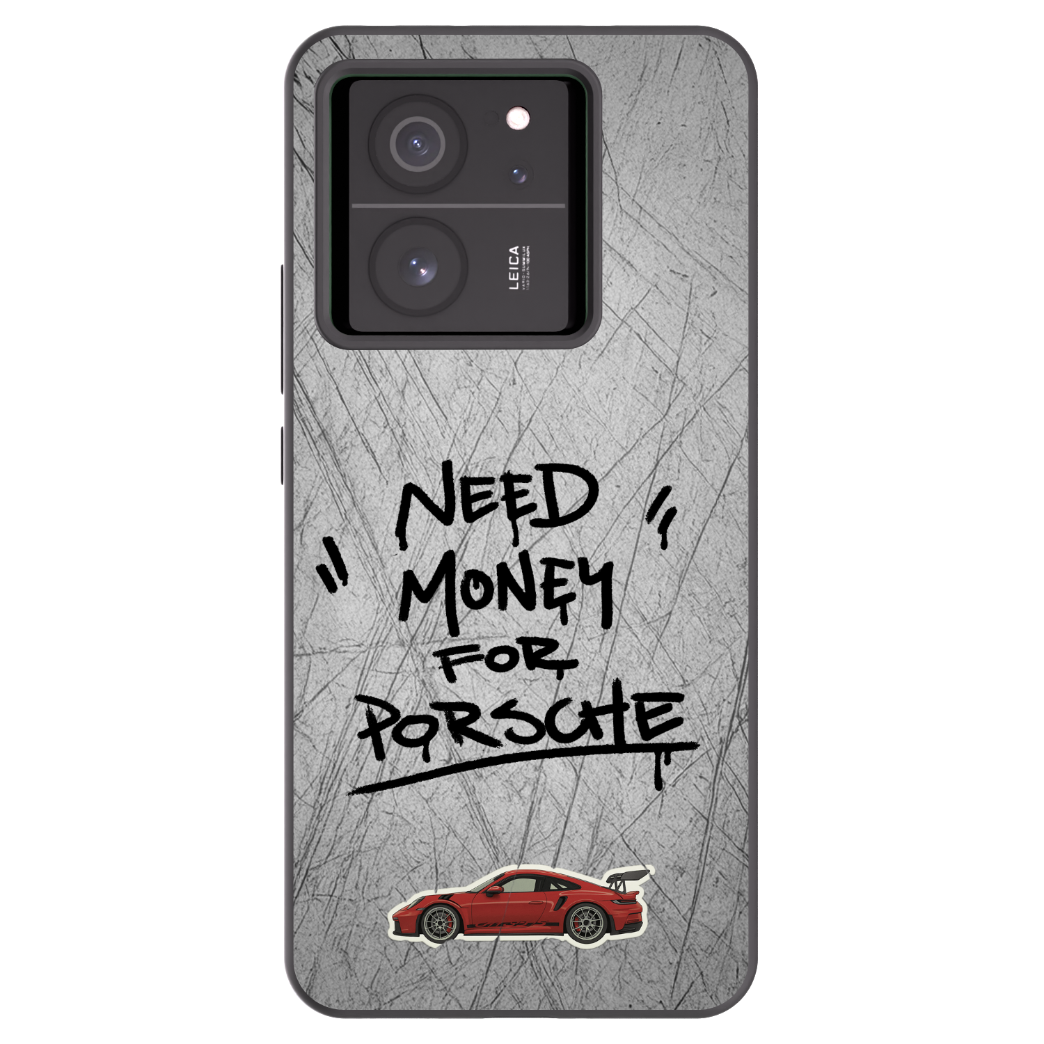 Picasee husă neagră din silicon pentru Xiaomi 13T - Grey Drift