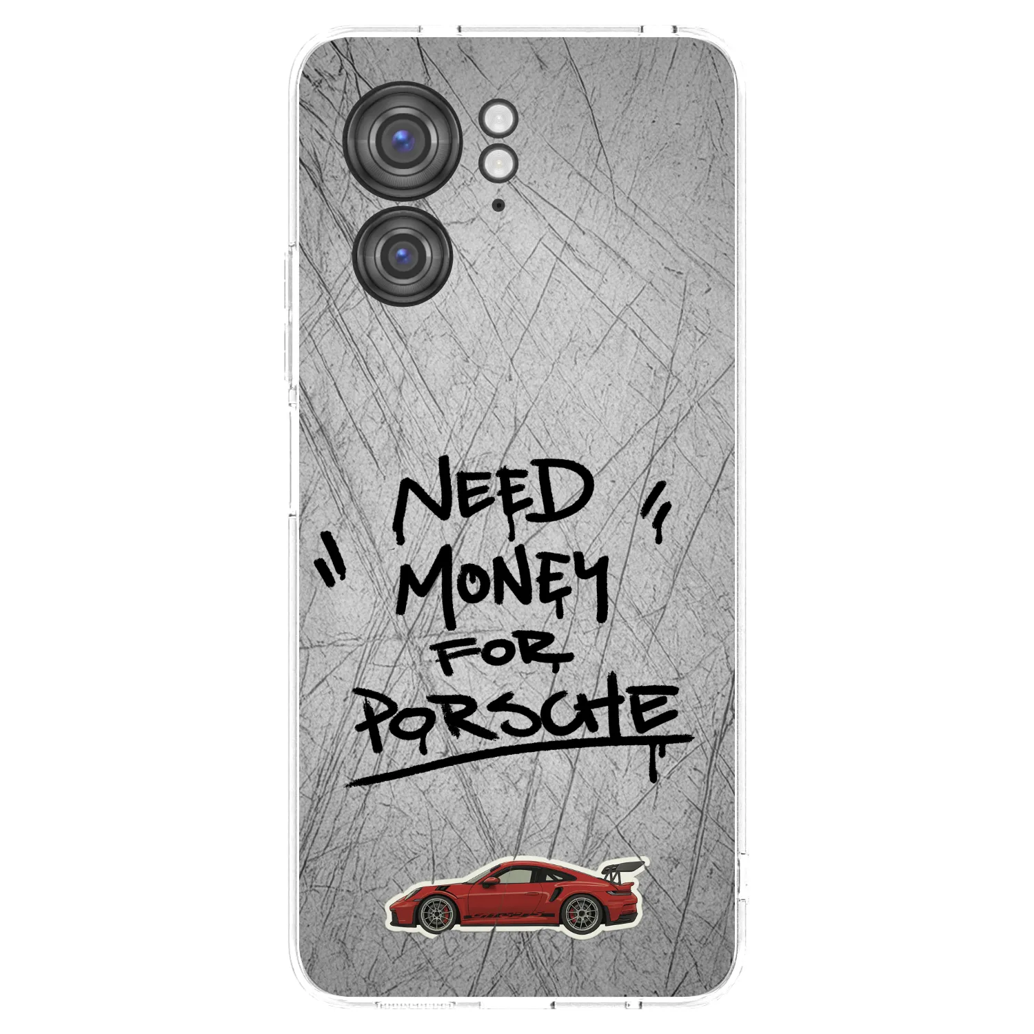 Picasee husă transparentă din silicon pentru Motorola Edge 40 - Grey Drift
