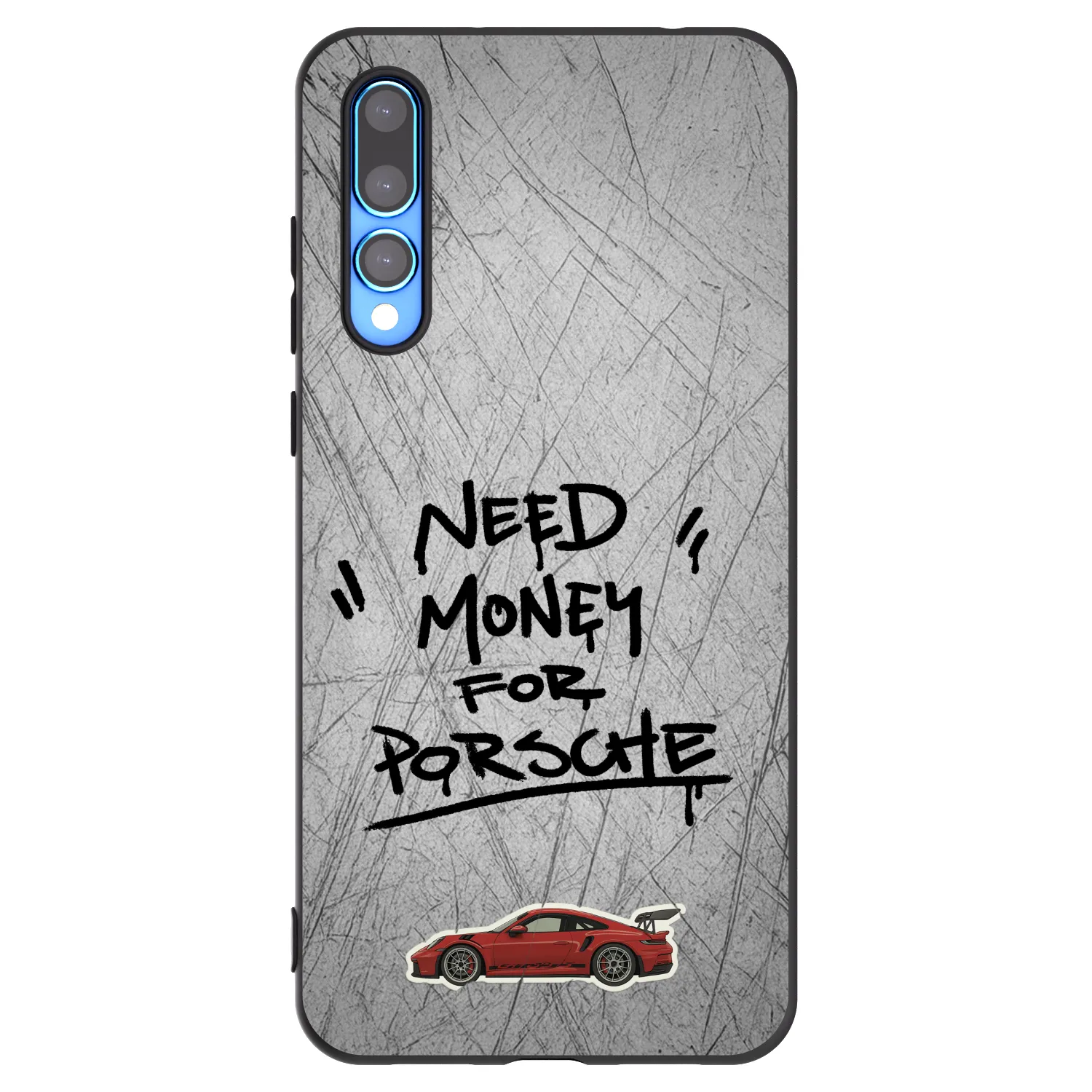 Picasee husă neagră din silicon pentru Huawei P20 Pro - Grey Drift