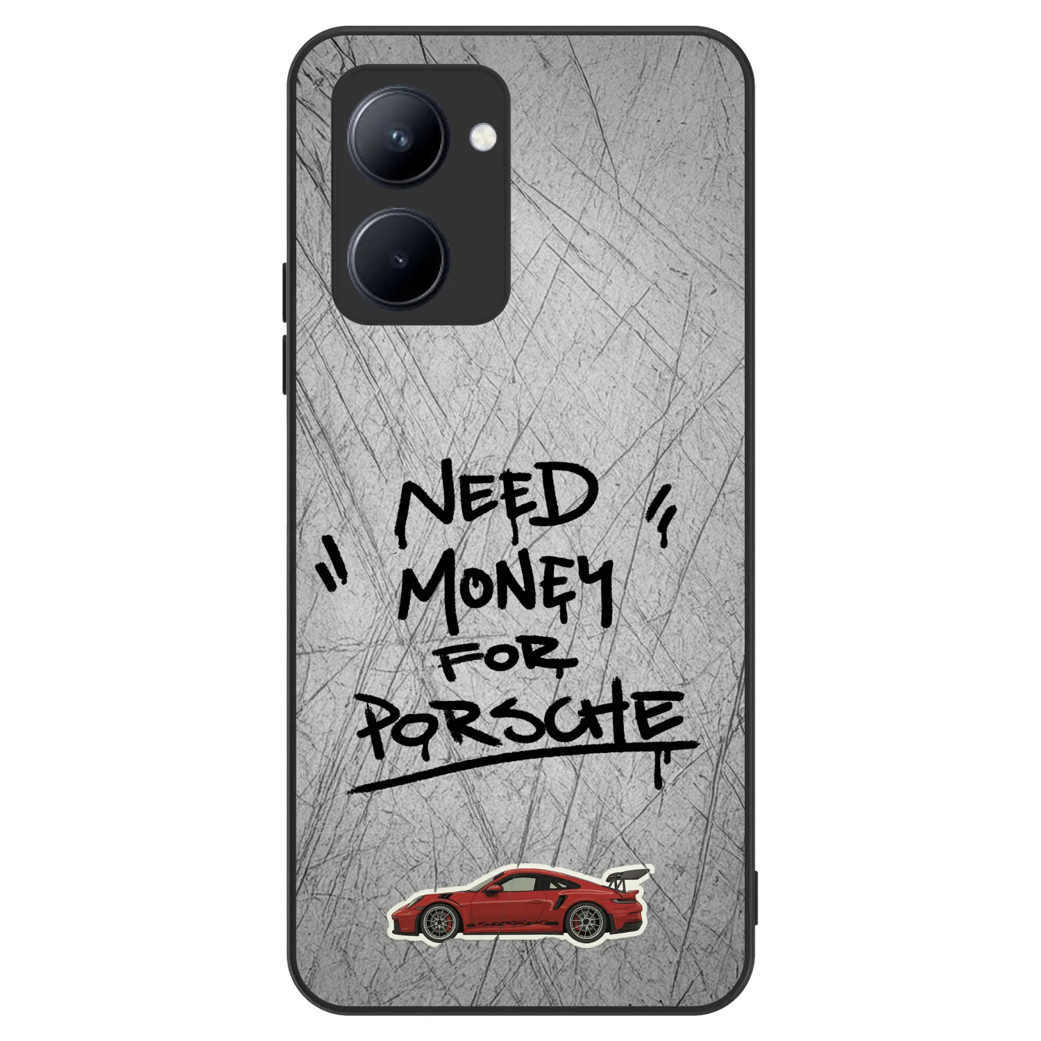 Picasee ULTIMATE CASE pentru Realme C33 (2023) - Grey Drift