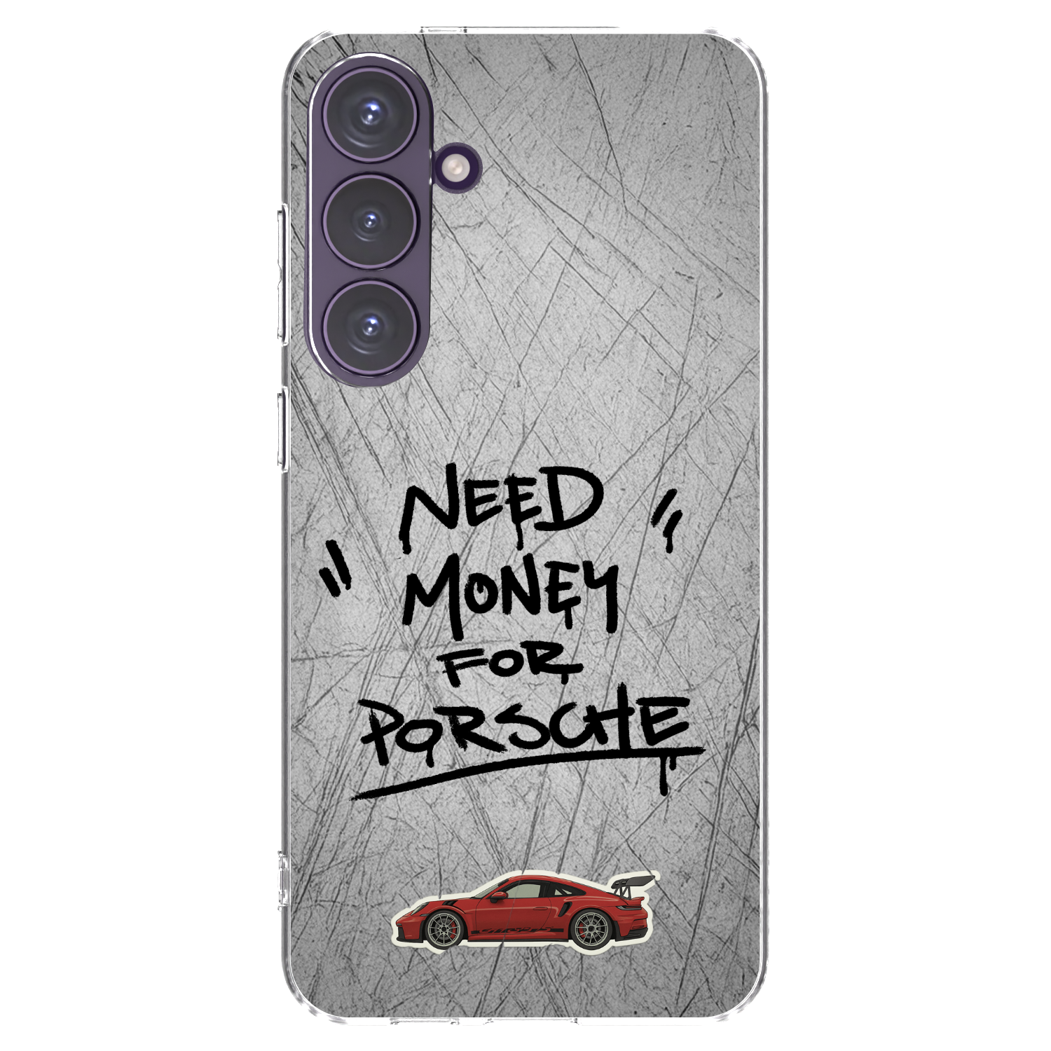 Picasee husă transparentă din silicon pentru Samsung Galaxy S24+ S926B 5G - Grey Drift