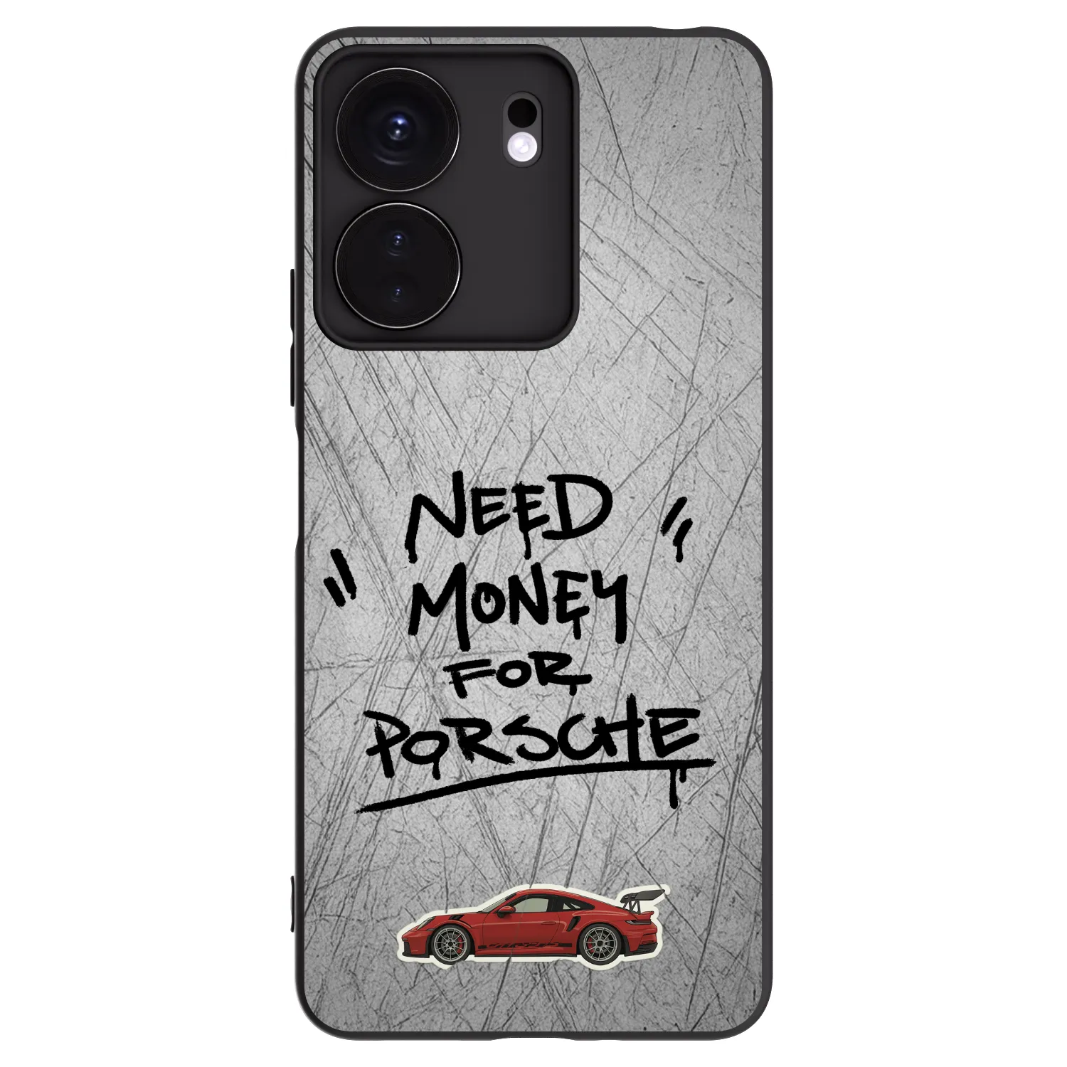 Picasee husă neagră din silicon pentru Xiaomi Redmi 13C 4G - Grey Drift