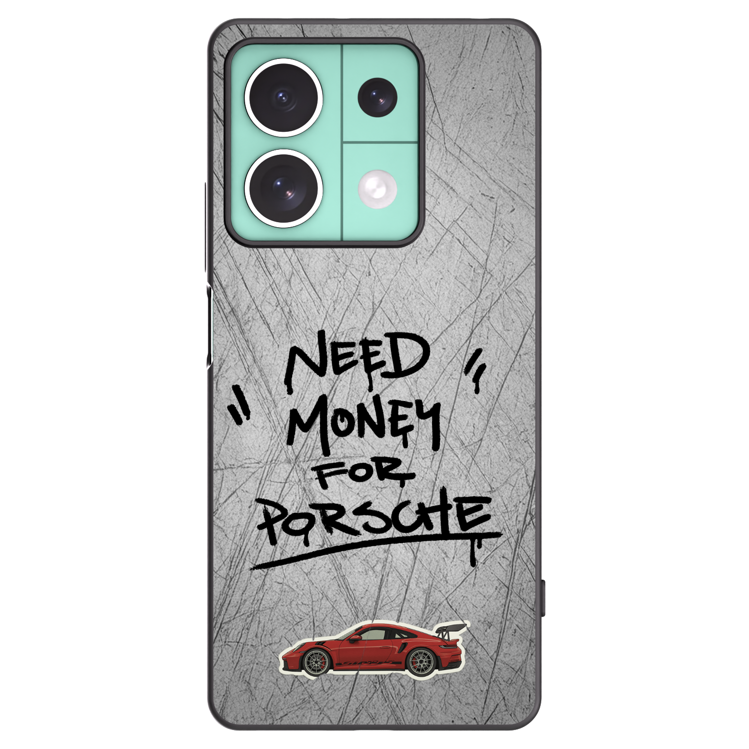 Picasee husă neagră din silicon pentru Xiaomi Redmi Note 13 5G - Grey Drift