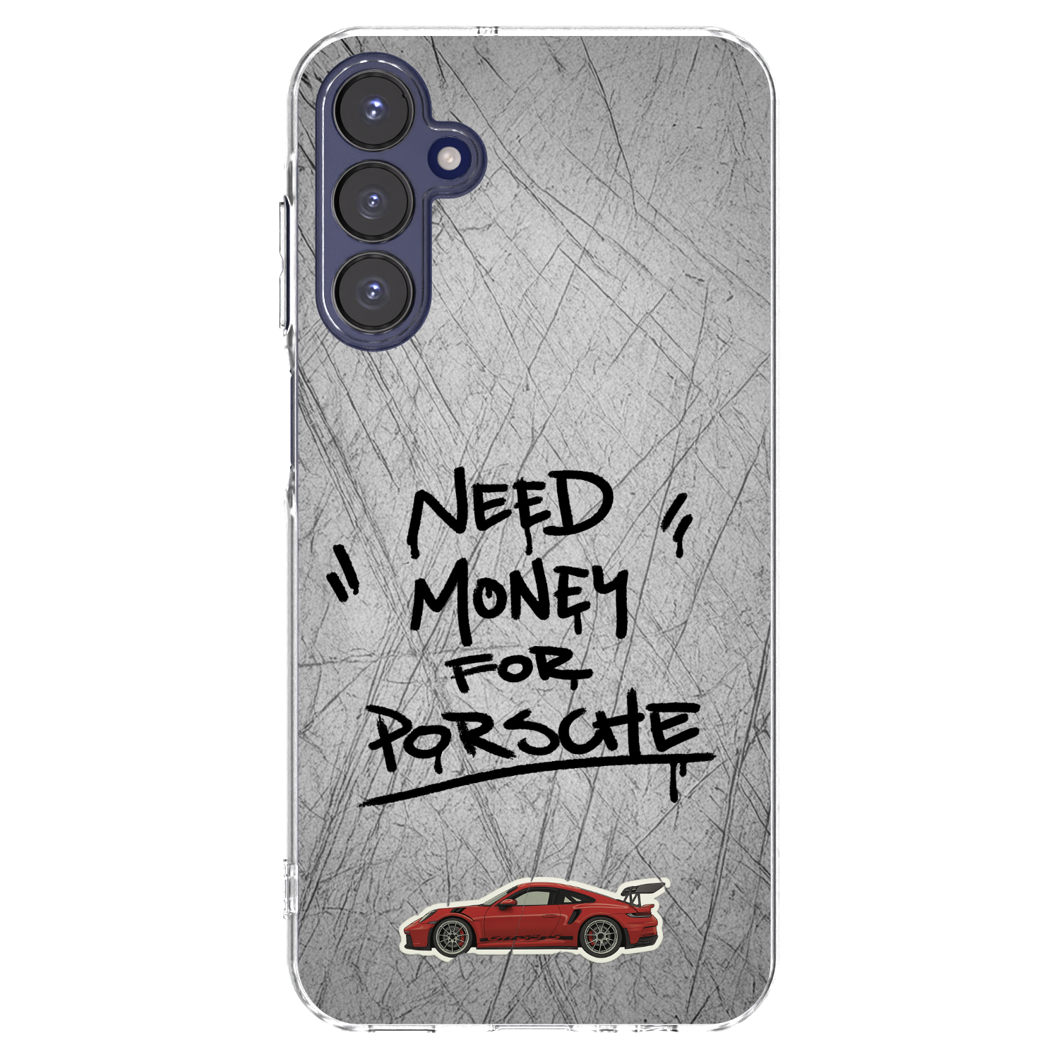 Picasee husă transparentă din silicon pentru Samsung Galaxy A15 A155F 4G - Grey Drift