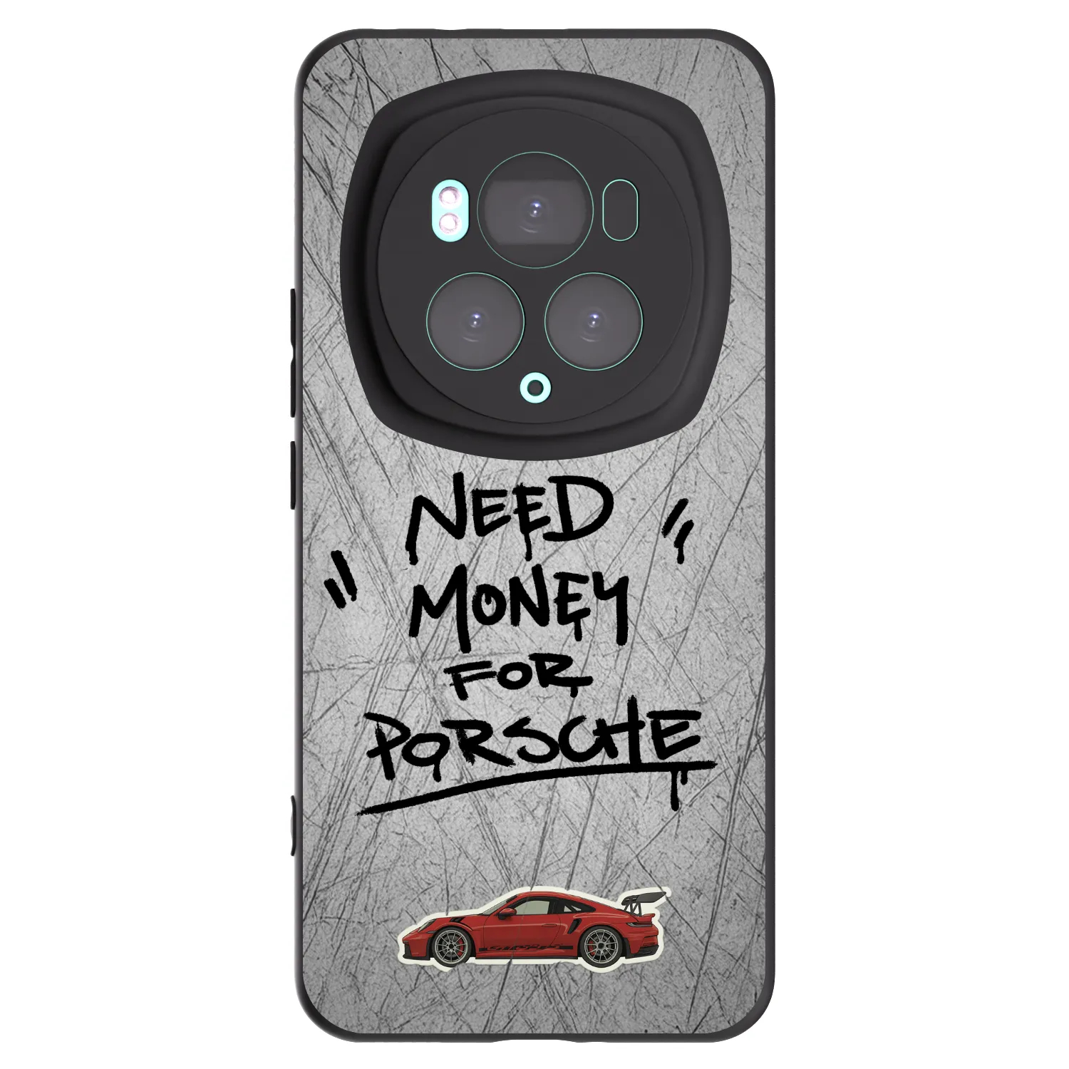 Picasee husă neagră din silicon pentru Honor Magic6 Pro - Grey Drift