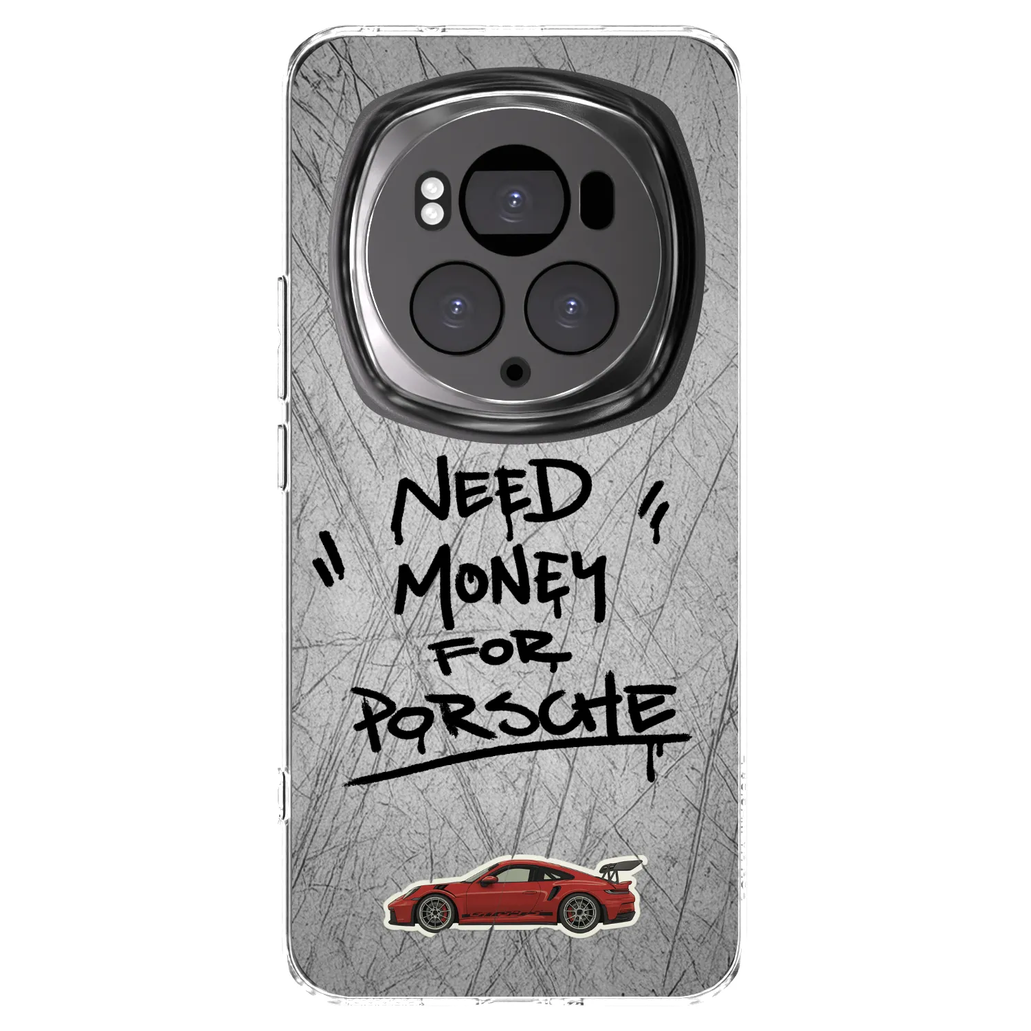 Picasee husă transparentă din silicon pentru Honor Magic6 Pro - Grey Drift