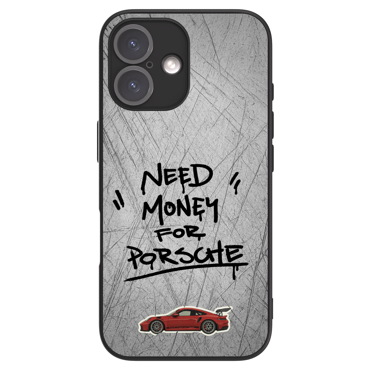 Picasee ULTIMATE CASE pentru Apple iPhone 16 - Grey Drift