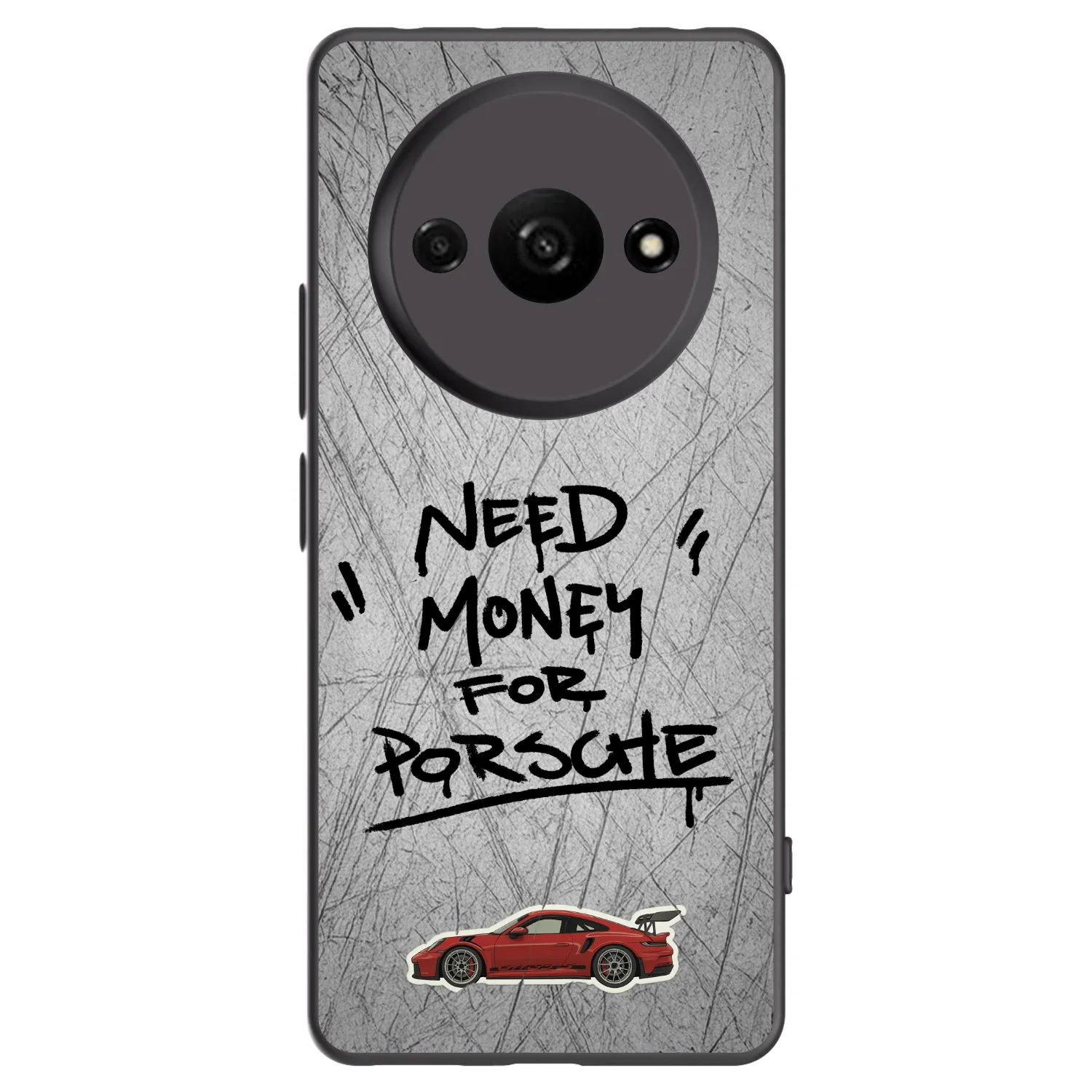 Picasee husă neagră din silicon pentru Xiaomi Redmi A3 - Grey Drift