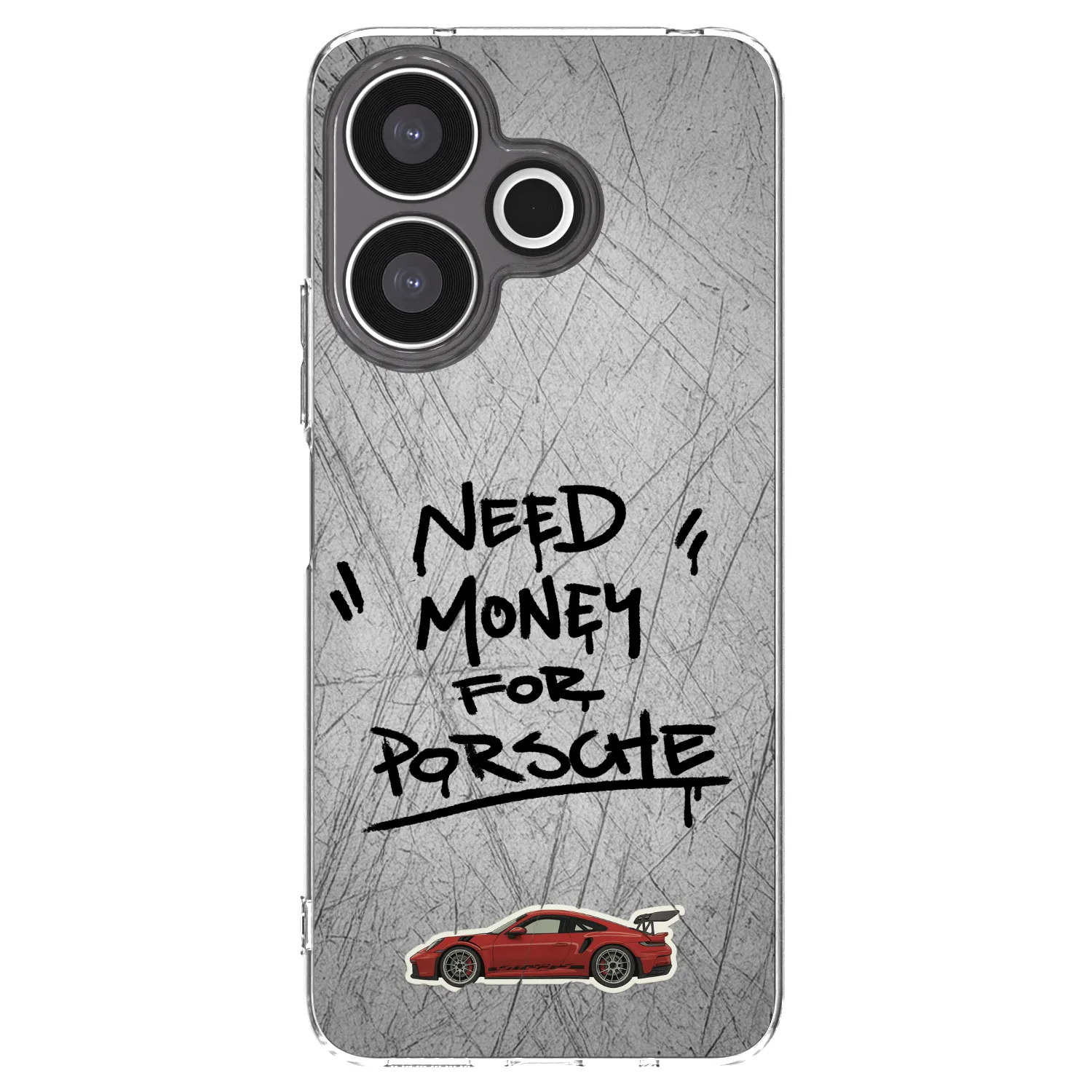 Picasee husă transparentă din silicon pentru Xiaomi Redmi 13 4G - Grey Drift